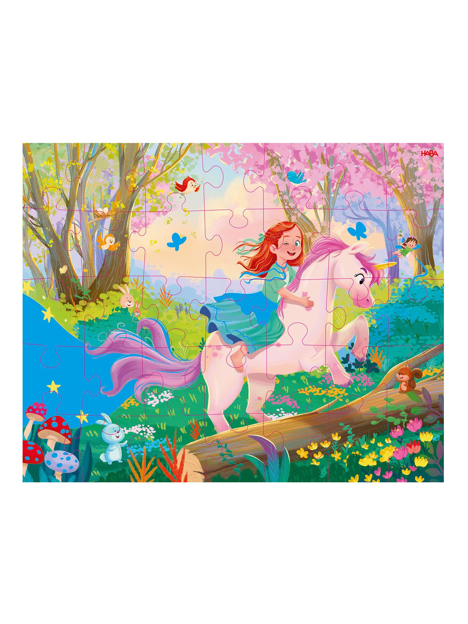 Haba Puzzle Zauberträume, Puzzleteile, Puzzlespiel, Legespiel, Jigsaw Puzzle