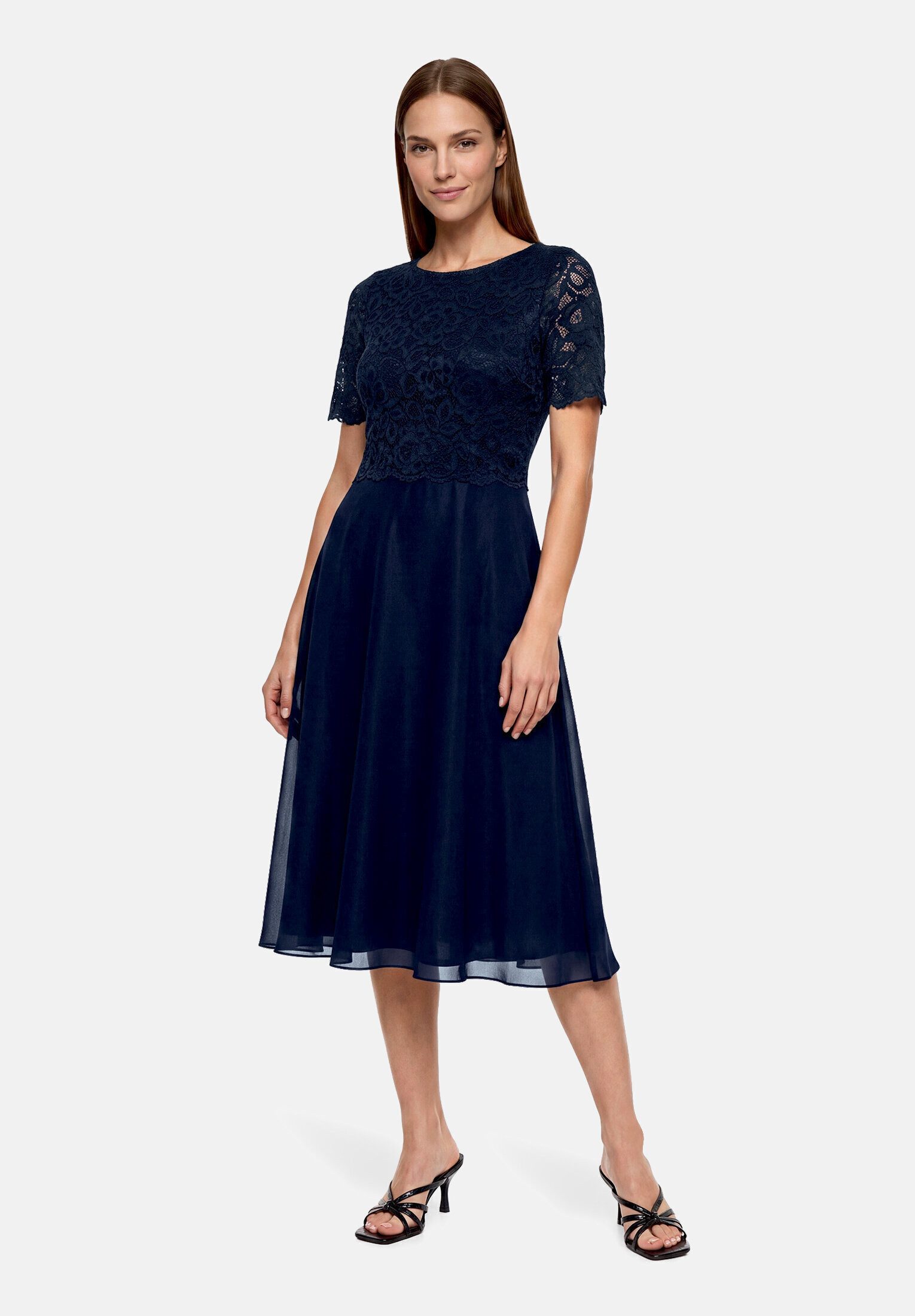 Vera Mont Cocktailkleid Damen mit Spitze Spitze