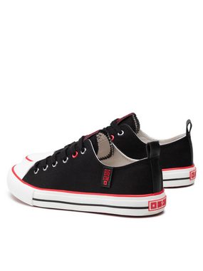 BIG STAR Sneakers aus Stoff JJ174061 Black/Red Sneaker