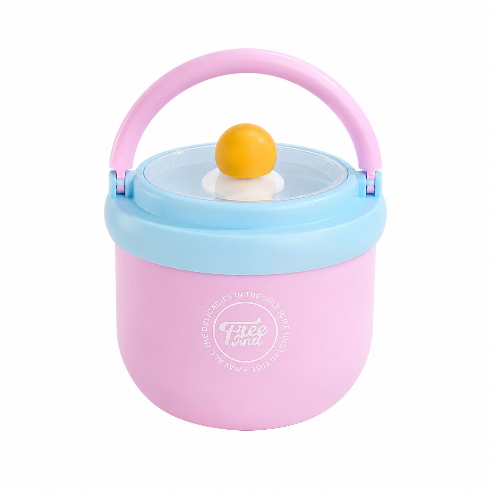 Jumpeak Müslibox Isolierbecher,Thermobecher,Frühstücksbecher, Edelstahl, (Packung, Tragbar Frischhaltedosen Müslibecher(mit Löffel), 304 Edelstahl,Silikon,AS,ABS,PP,Tragbar,Mit Deckel,Große Kapazität