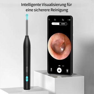 DOPWii Ohrenreiniger Smart Visual Ear Spoon Ear Pick Set,130mAh, mit CMOS-Sensor