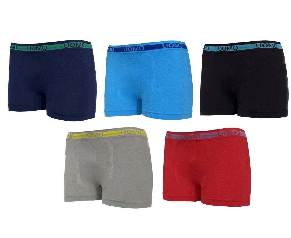 Sonderpostendiscount Boxershorts Kinder Boxershorts K06 6er Pack Farbmix Microfaser Atmungsaktiv