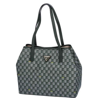 Guess Umhängetasche GUESS Damen Shopper Vikky Olive Logo (1-tlg)