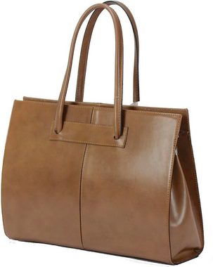 BZNA Aktentasche Jil Designer Business Damen Ledertasche Schultertasche Shopper DIN A4