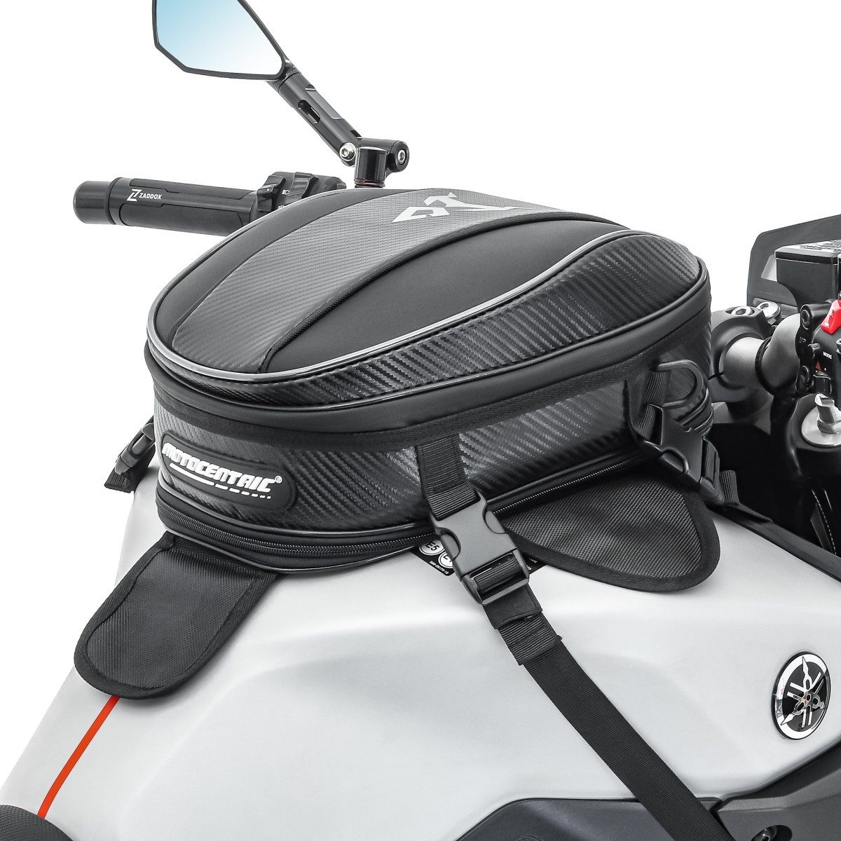 Bagtecs Tankrucksack Motorrad Tankrucksack Hecktasche 11-15L erweiterbar # MR5