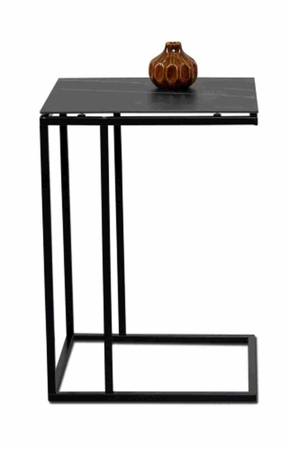 freiraum Beistelltisch Beistelltisch Jon, in schwarz - 38x62x43 (BxHxT)