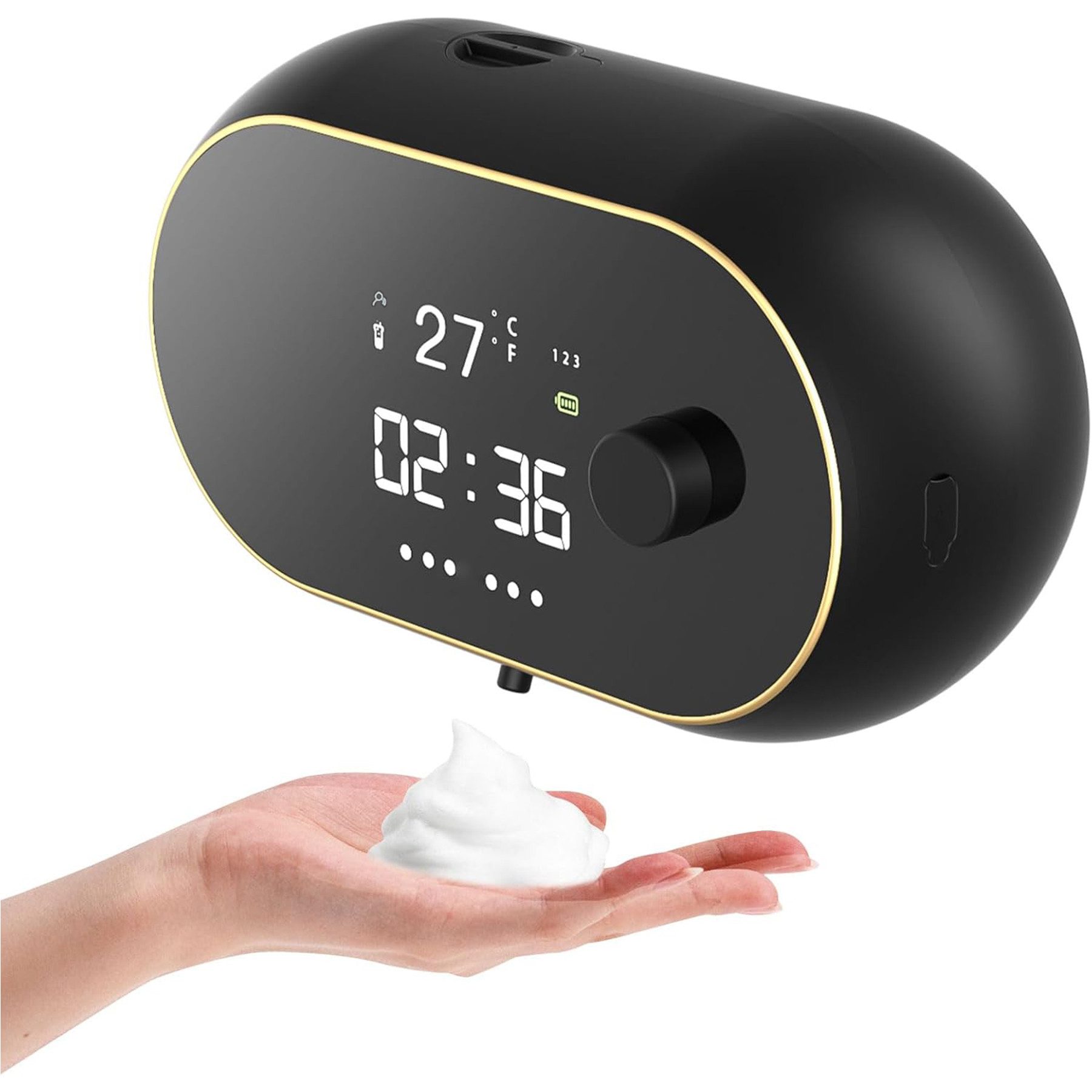 Senmudi Seifenspender Automatischer Seifenspender Wandmontage, USB günstig online kaufen