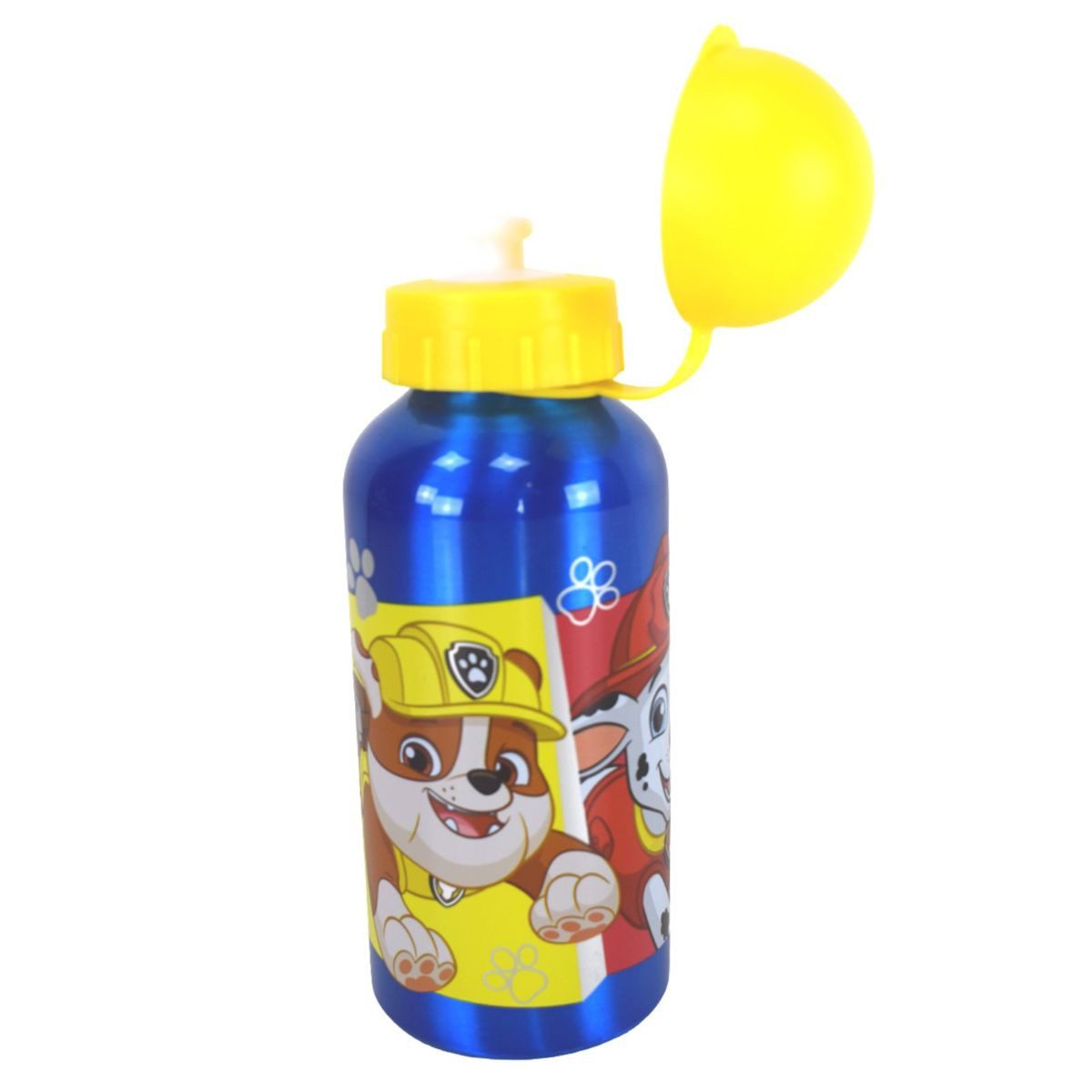 Stor Trinkflasche Aluminium Flasche für Kinder 400 ml PawPatrol Pup Power mit Kappe, extra leicht