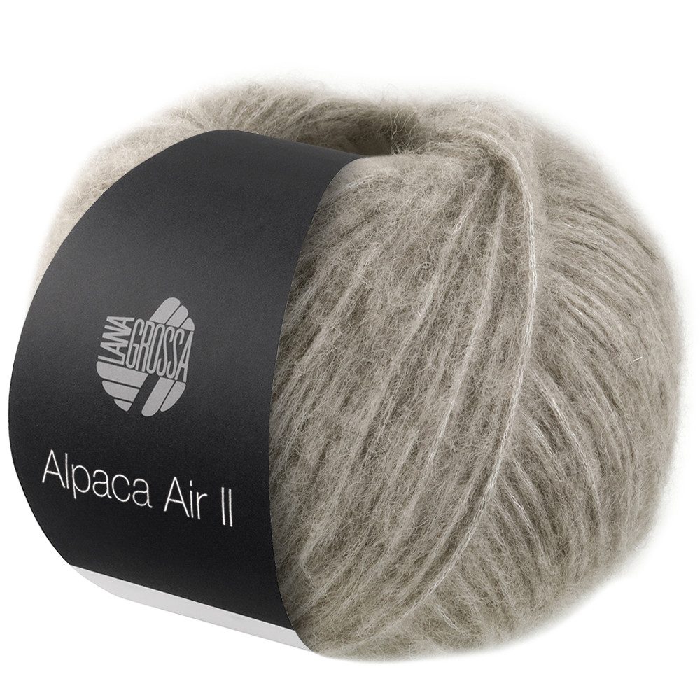 LANA GROSSA ALPACA AIR II Häkelwolle, 140 m (Leichtes Alpaka-Schlauchgarn mit Baumwollanteil), 50 g
