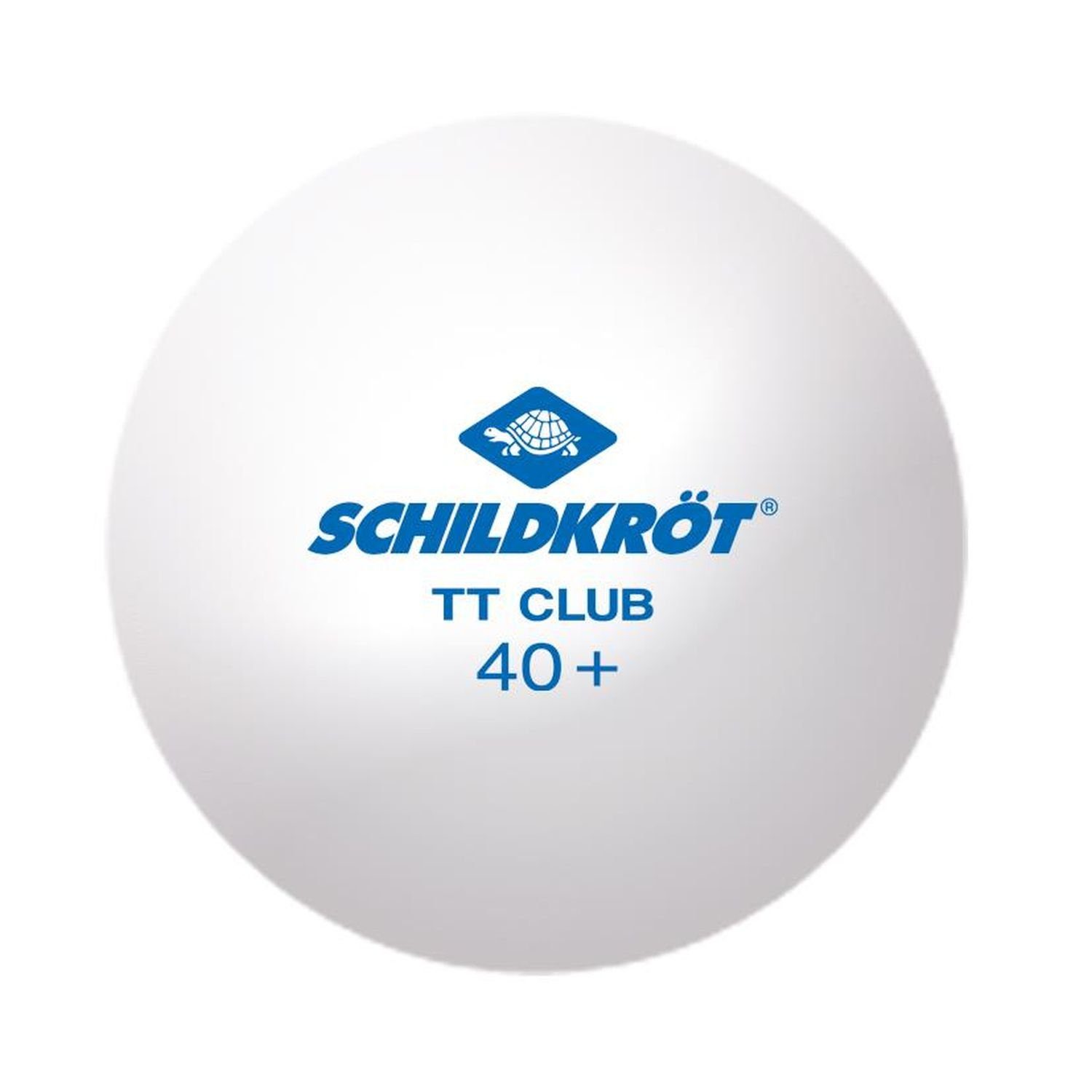 Ball Donic-Schildkröt Stk., TT-Club Tischtennisball Tischtennis Tischtennisball Balls 120 Bälle