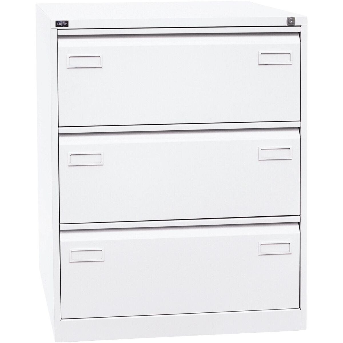 Bisley Light Hängeregisterschrank Light aus Stahl, ohne Sockel, A4