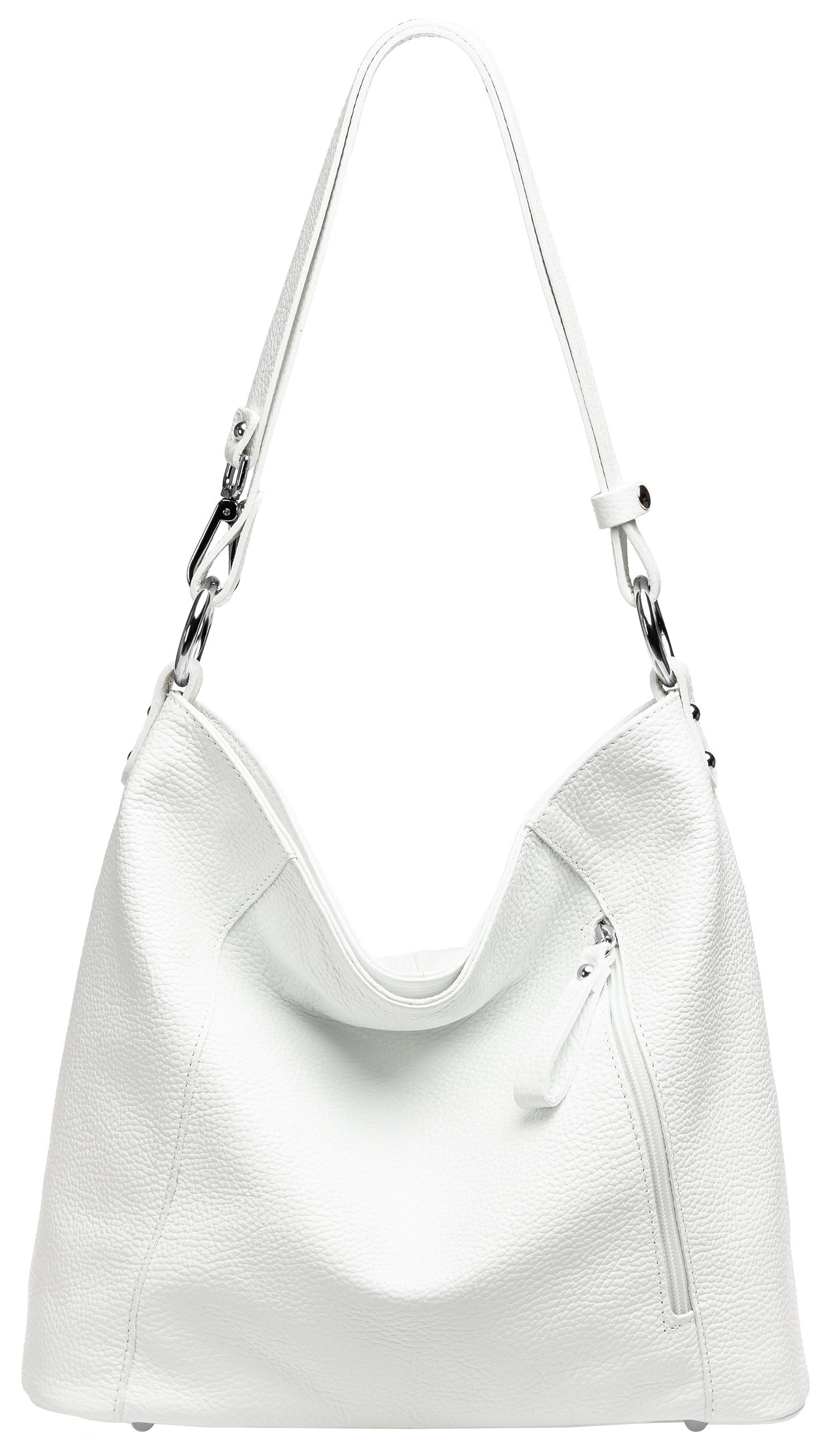 Caspar Schultertasche 2-in-1 Leder Umhängetasche Damen günstig online kaufen