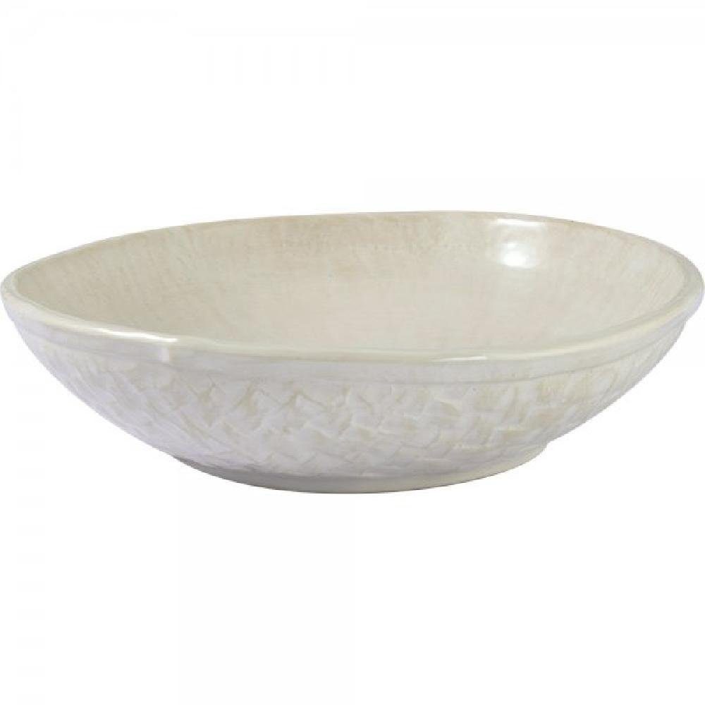 Greengate Schüssel Schale Pastateller Woven Off White (19,5cm)