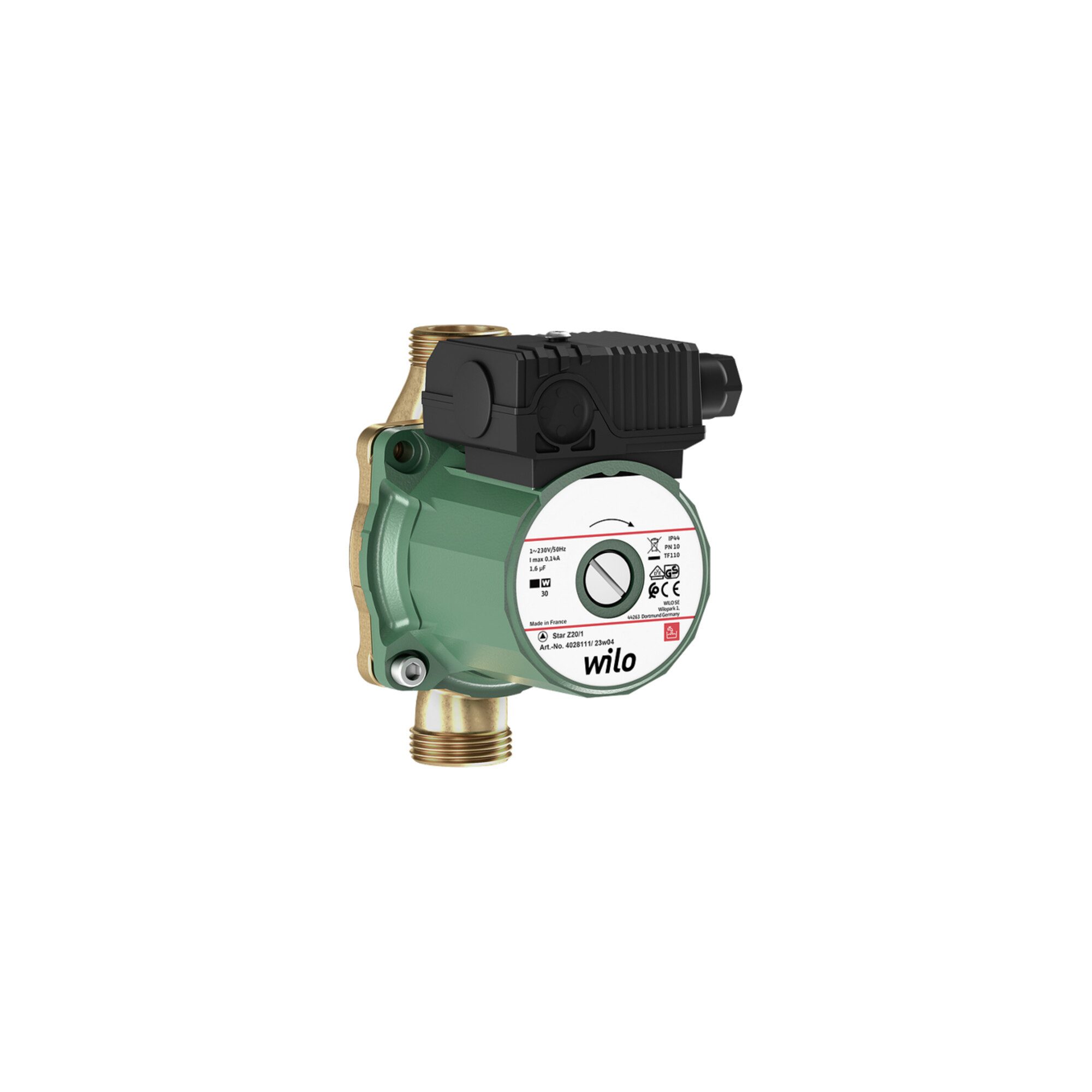 Wilo Tauchpumpe Wilo Standard-Trinkwasserpumpe Star-Z 20/1, G 1, 140mm, 230 V, PN 10
