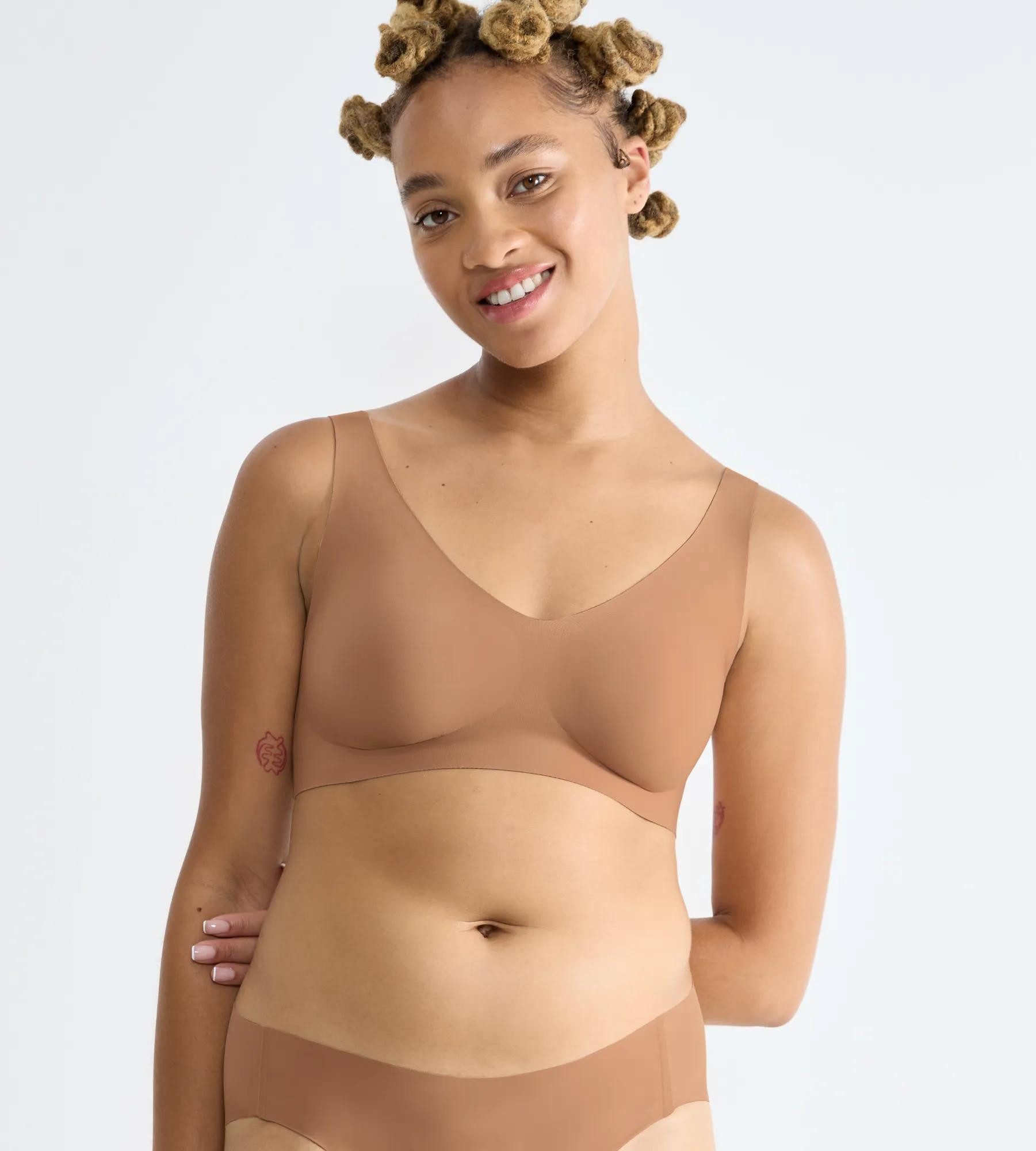 Sloggi Bralette ZERO Feel 2.0 mit herausnehmbaren Pads, mittlerer Halt, Mikrofaser