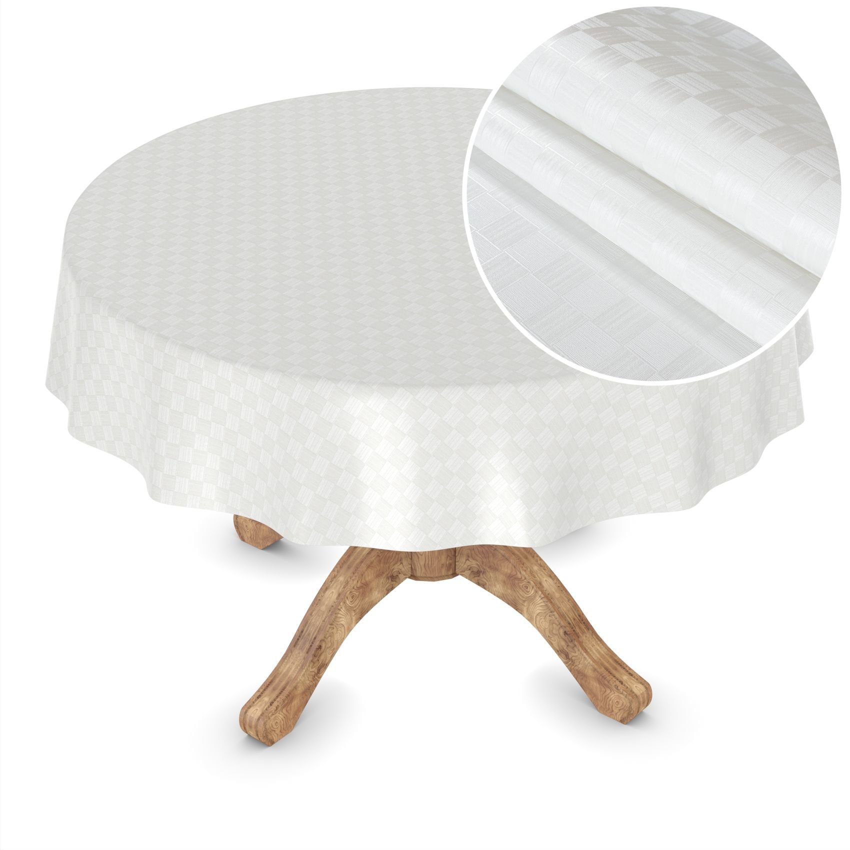 ANRO Tischdecke Wachstuchtischdecke Gartentischdecke Wachstischdecke (Einze günstig online kaufen