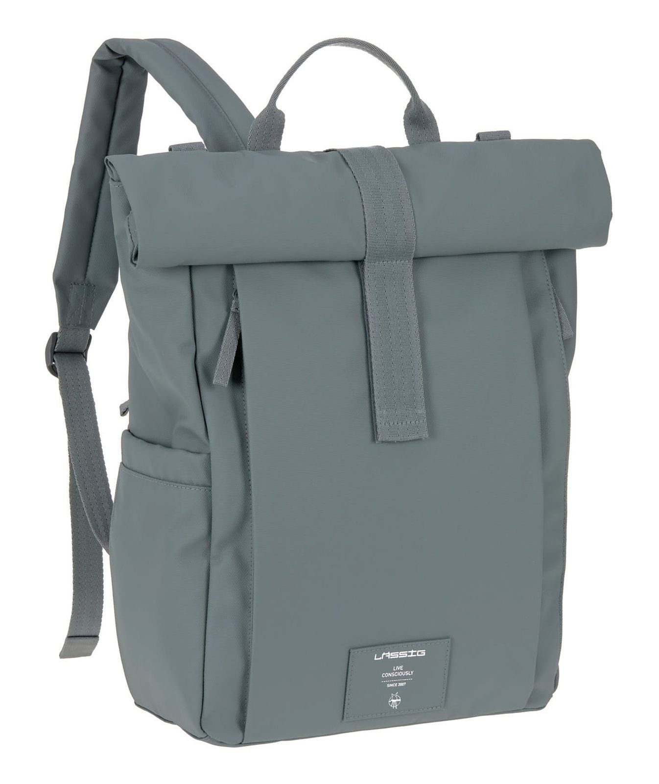 LÄSSIG Wickeltasche GRE Rolltop Up (Set, 4-tlg)