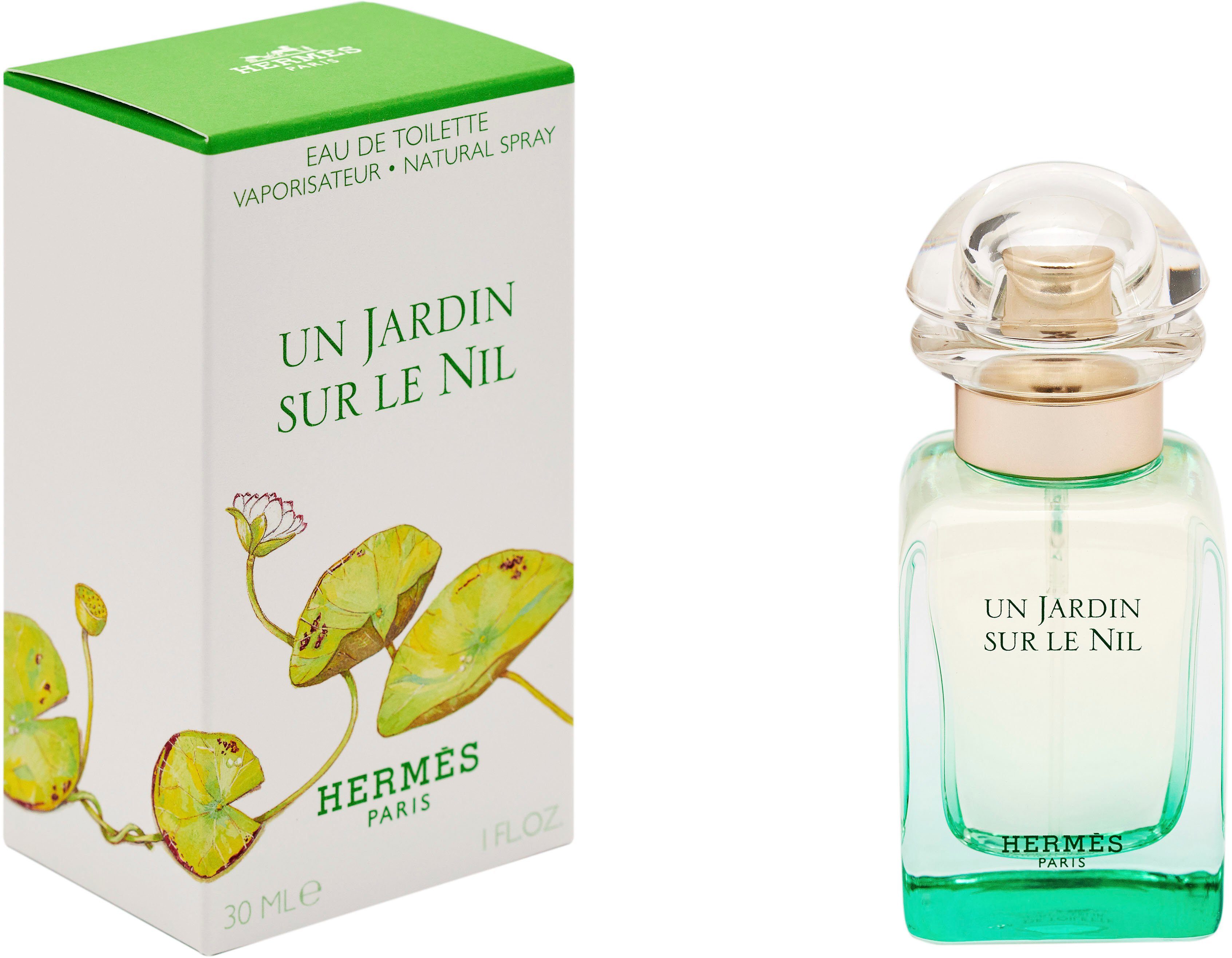 HERMÈS Eau de Toilette Un Jardin Sur Le Nil, mit einer blumigen und fruchtigen Duftnote