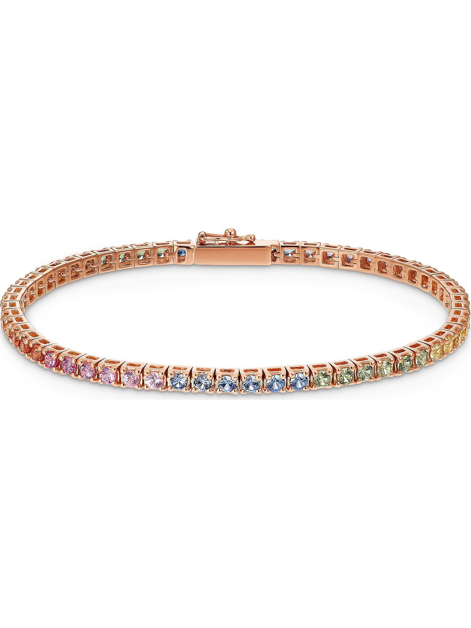 GUIA Armband GUIA Damen-Armband 585er Roségold 60 Saphir