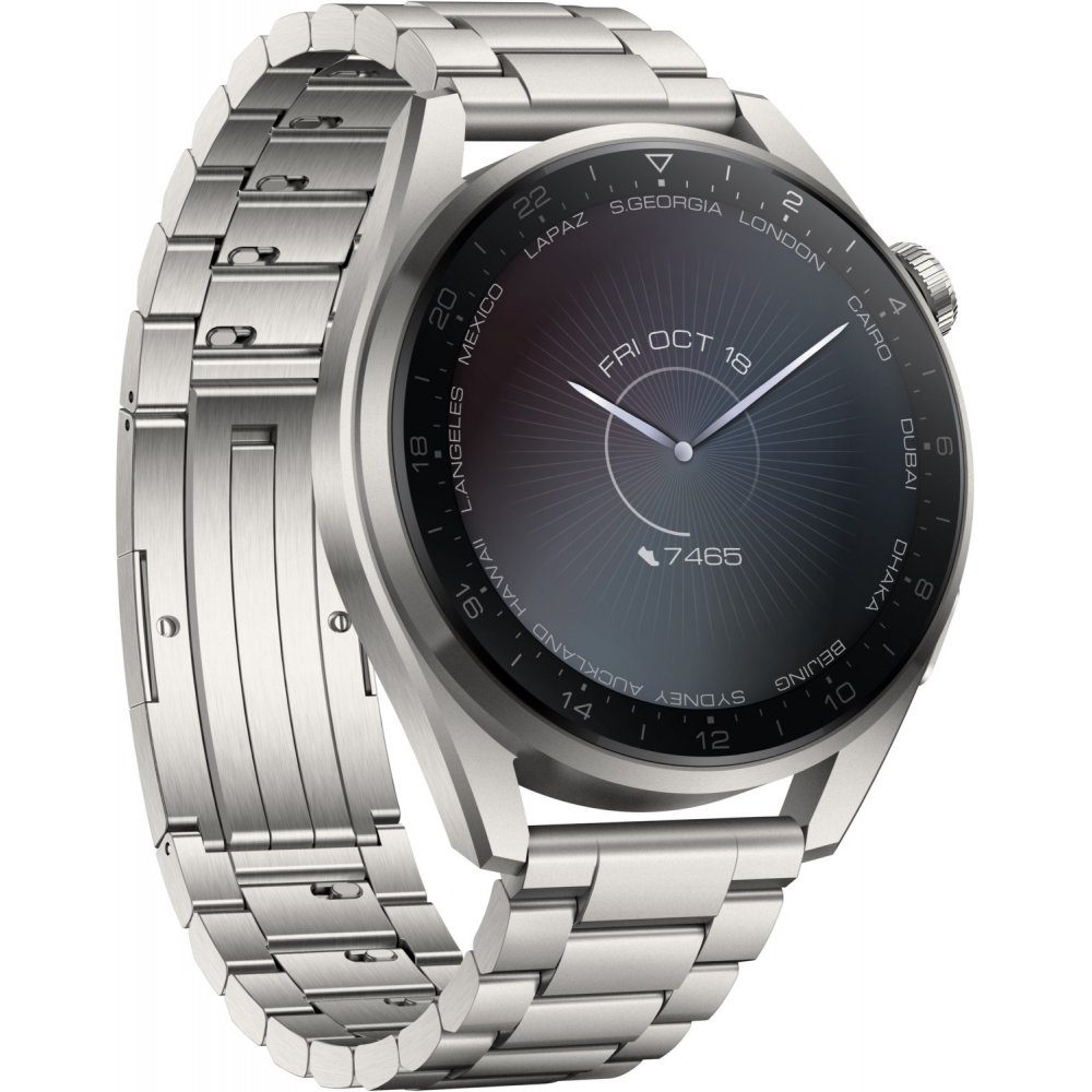 Huawei Watch titanium - - Smartwatch 3 gray/titanium Elite Smartwatch Pro 49 mm