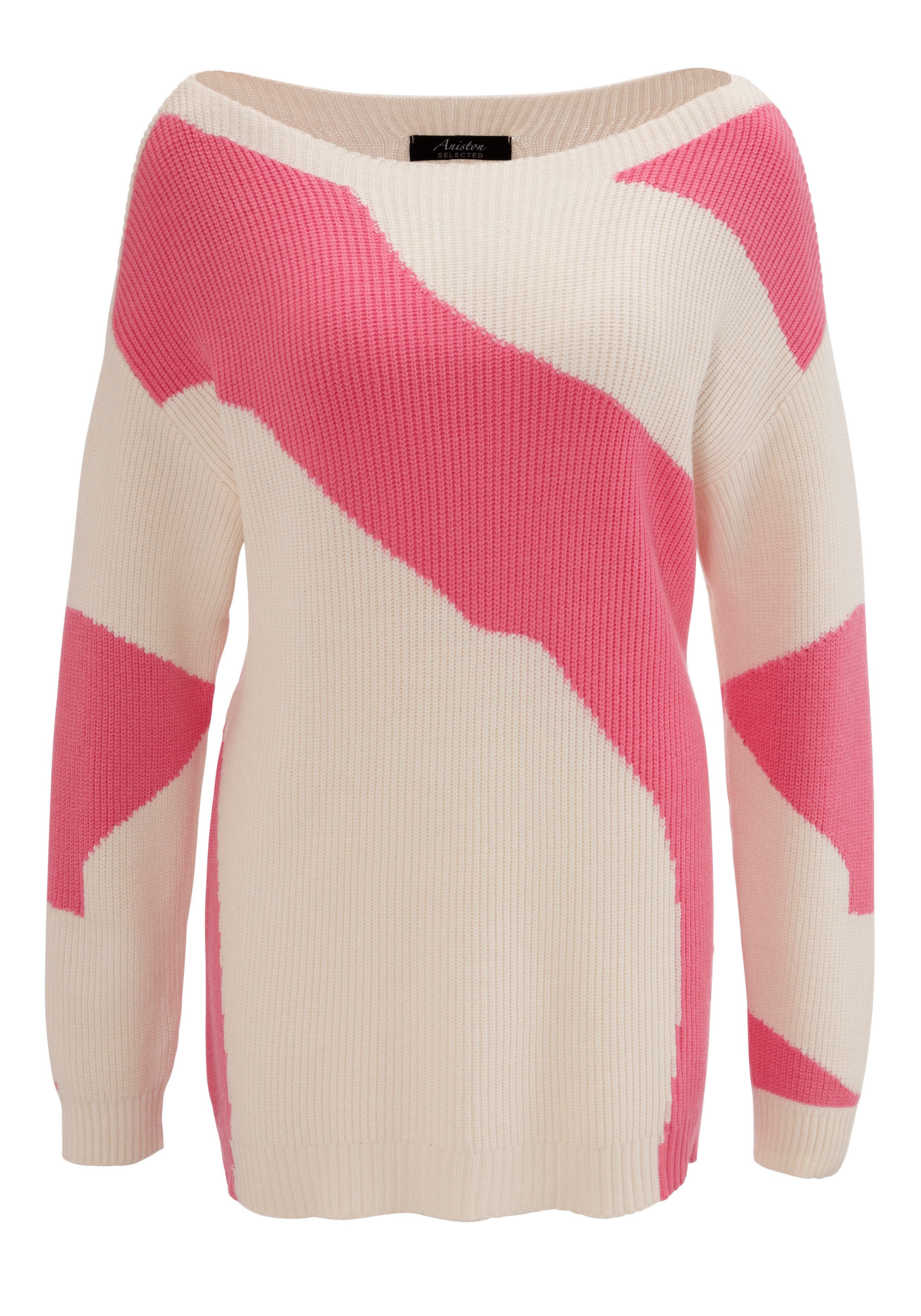 Aniston SELECTED Strickpullover aus weichem Grobstrick