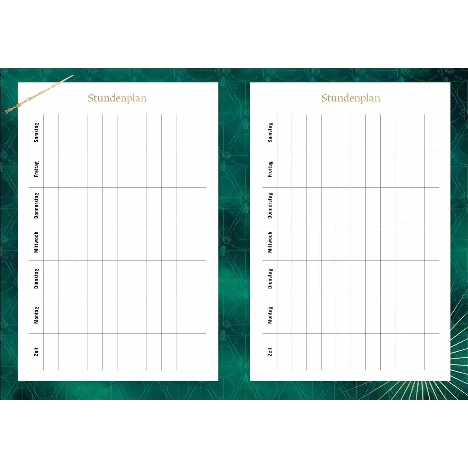 HEYE Schülerkalender Harry Potter 17-Monats-Kalenderbuch A5 2027 - 17 Monate. Von August... – Bild 5 von 5