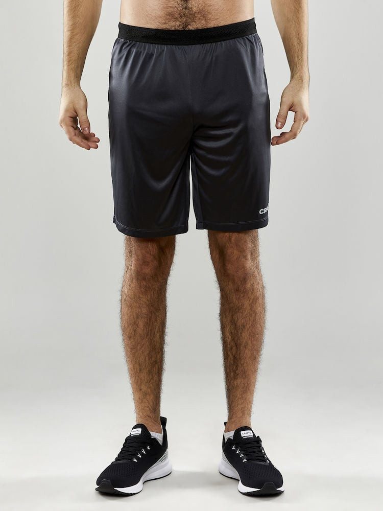 Sporthose Short Progress 2.0 (klassisch, Stretchmaterial) asphaltgrau Herren