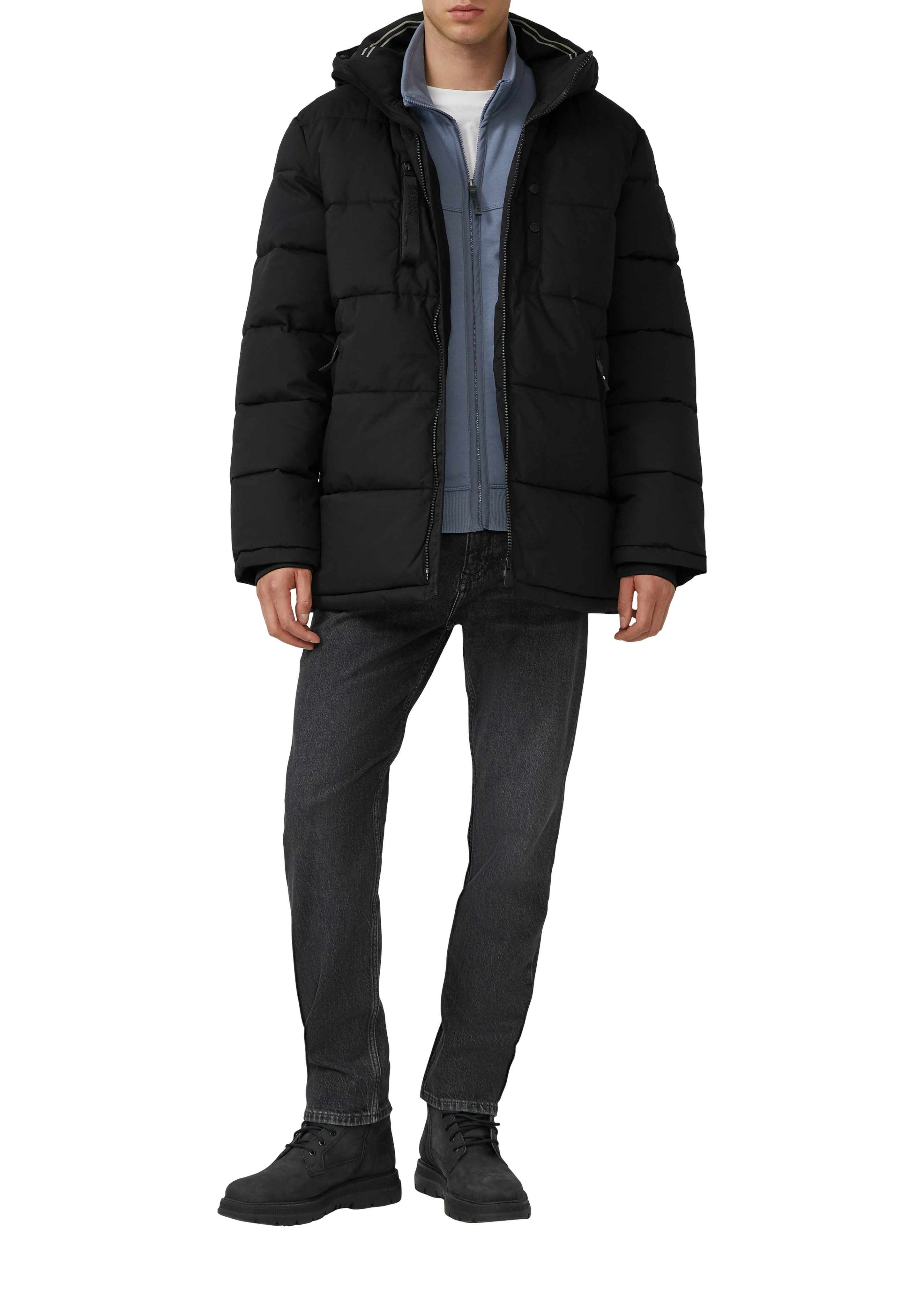 s.Oliver Sweatjacke mit Stehkragen günstig online kaufen