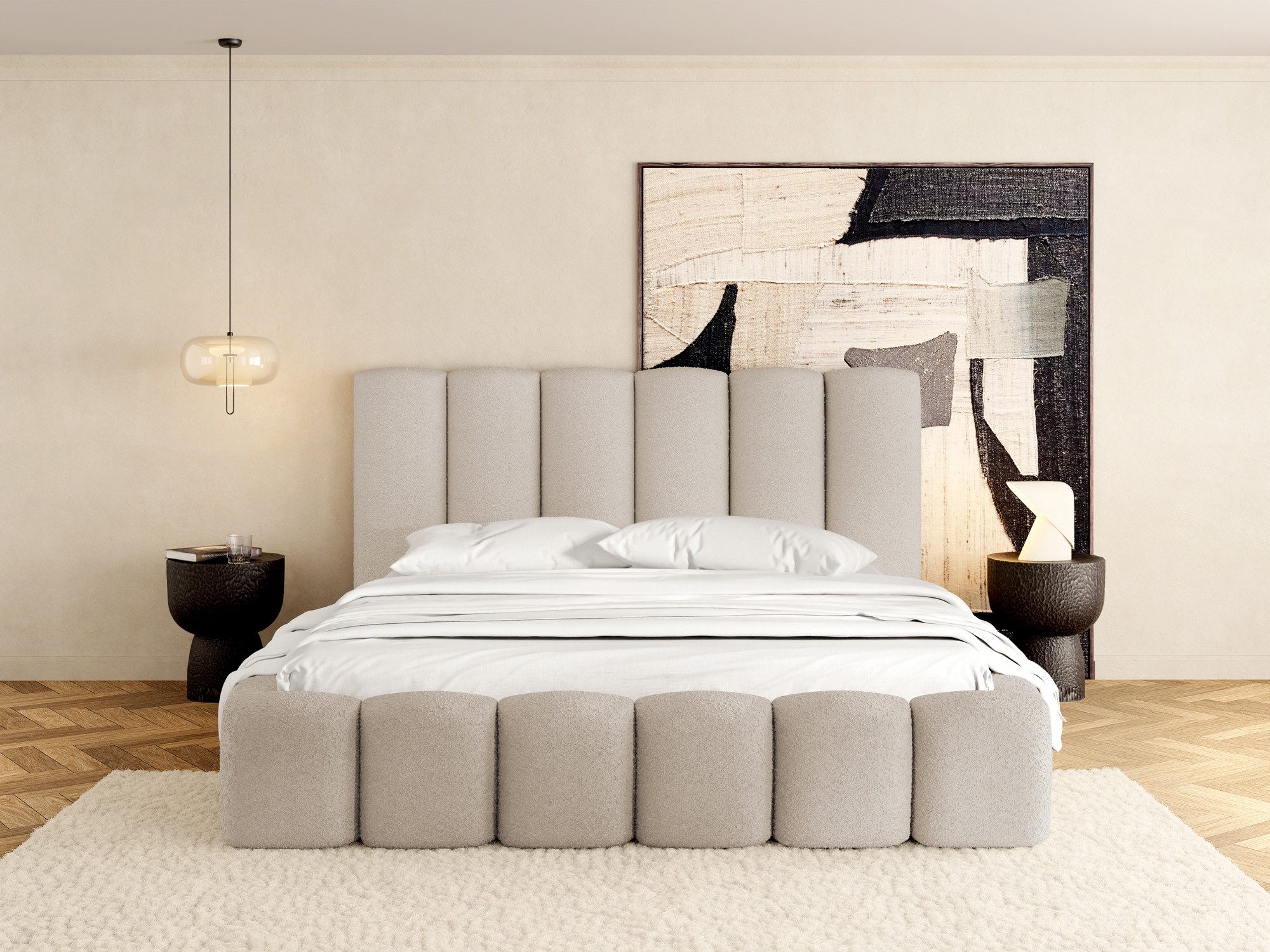 WFL GROUP Polsterbett Serenity (Modernes Polsterbett günstig online kaufen