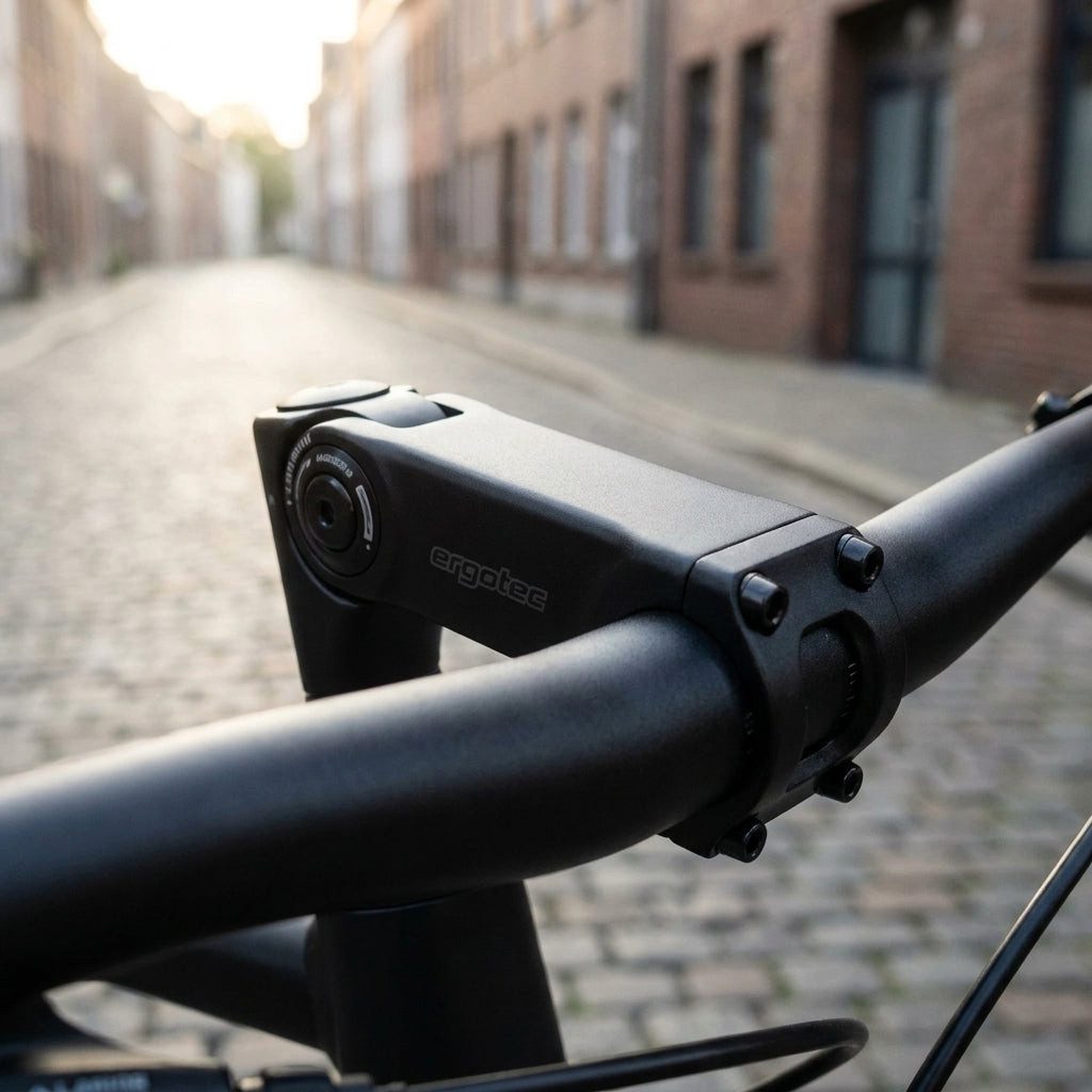 Ergotec Fahrradlenker Ergotec Vorbau Sepia XL Schaft 25.4 31.8 180/90mm AL6061 T6 winkelvers