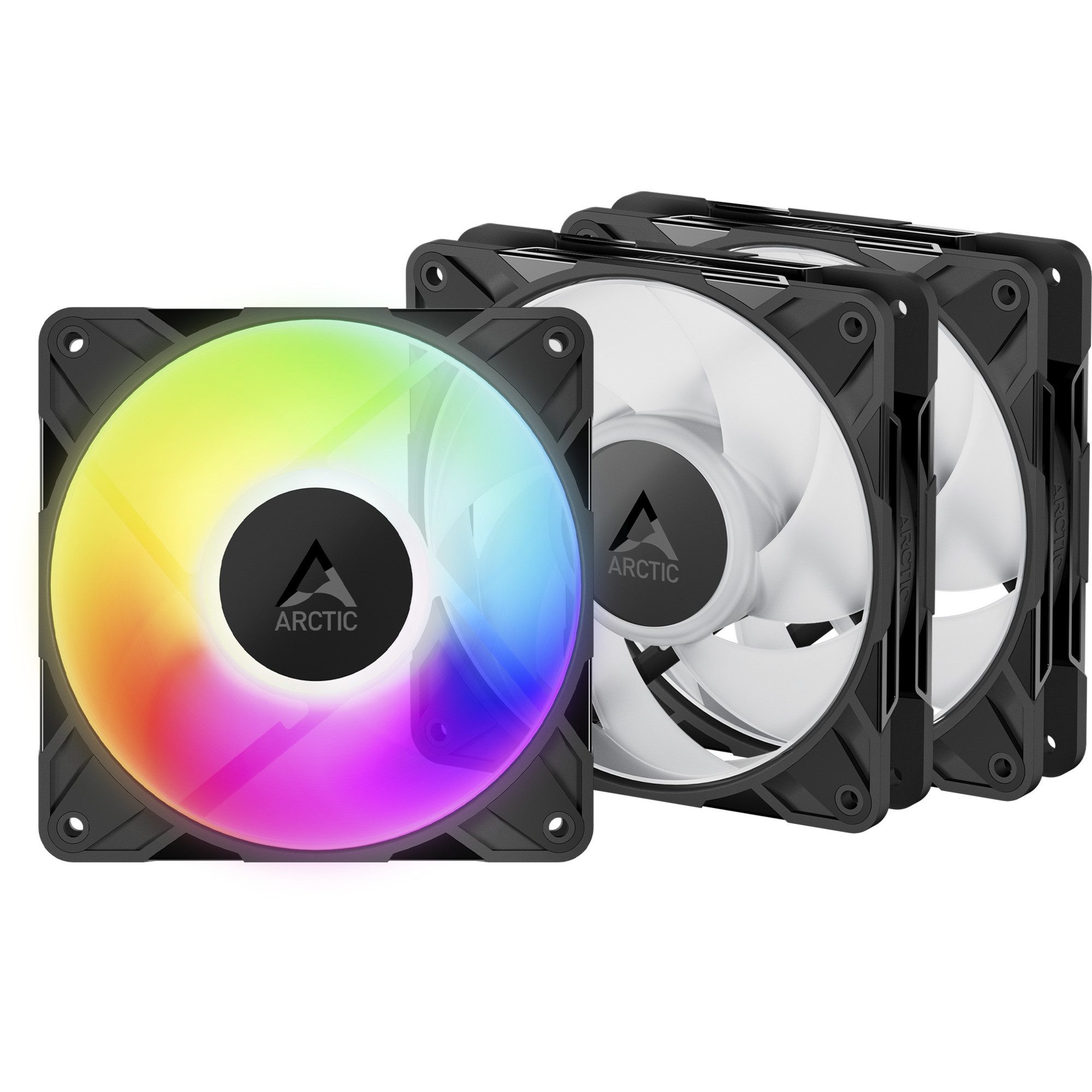 Arctic Корпусний вентилятор ARCTIC P12 Pro A-RGB, Корпусний вентилятор, (3er Pack)