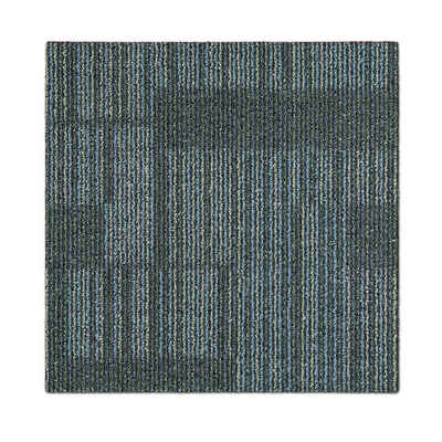 Teppichfliese Linz, Bodenschutz, Erhältlich in 6 Farben, 50 x 50 cm, casa pura, Quadratisch, Höhe: 6 mm, Selbstliegend, Gemustert