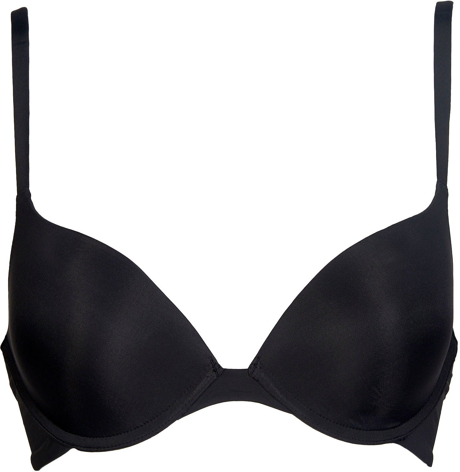 BH After Basic Single Cup Push-up-BH EMMA A-E, Black Eden Boost