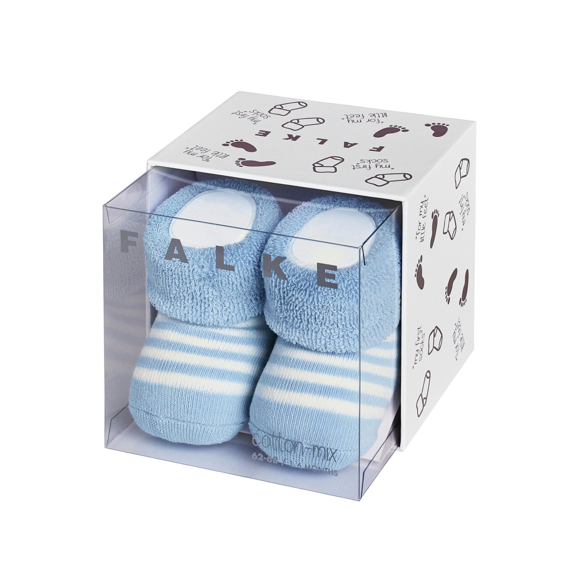 Freizeitsocken Falke Baby Socken Erstlingsringel Geschenkbox 10040