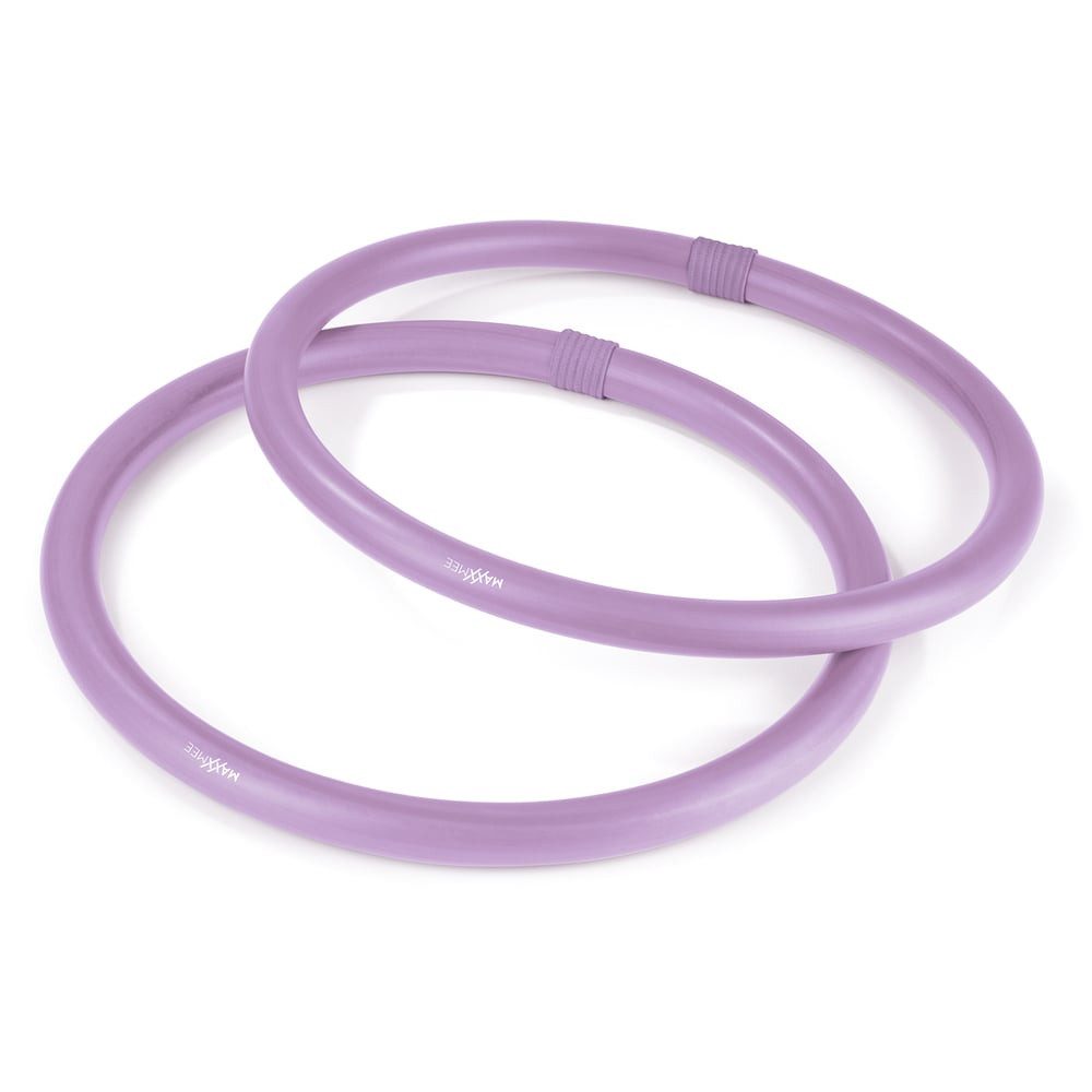 MAXXMEE Hula-Hoop-Reifen Mini für Starter & Profis Arme 2er-Set 33cm Durchmesser