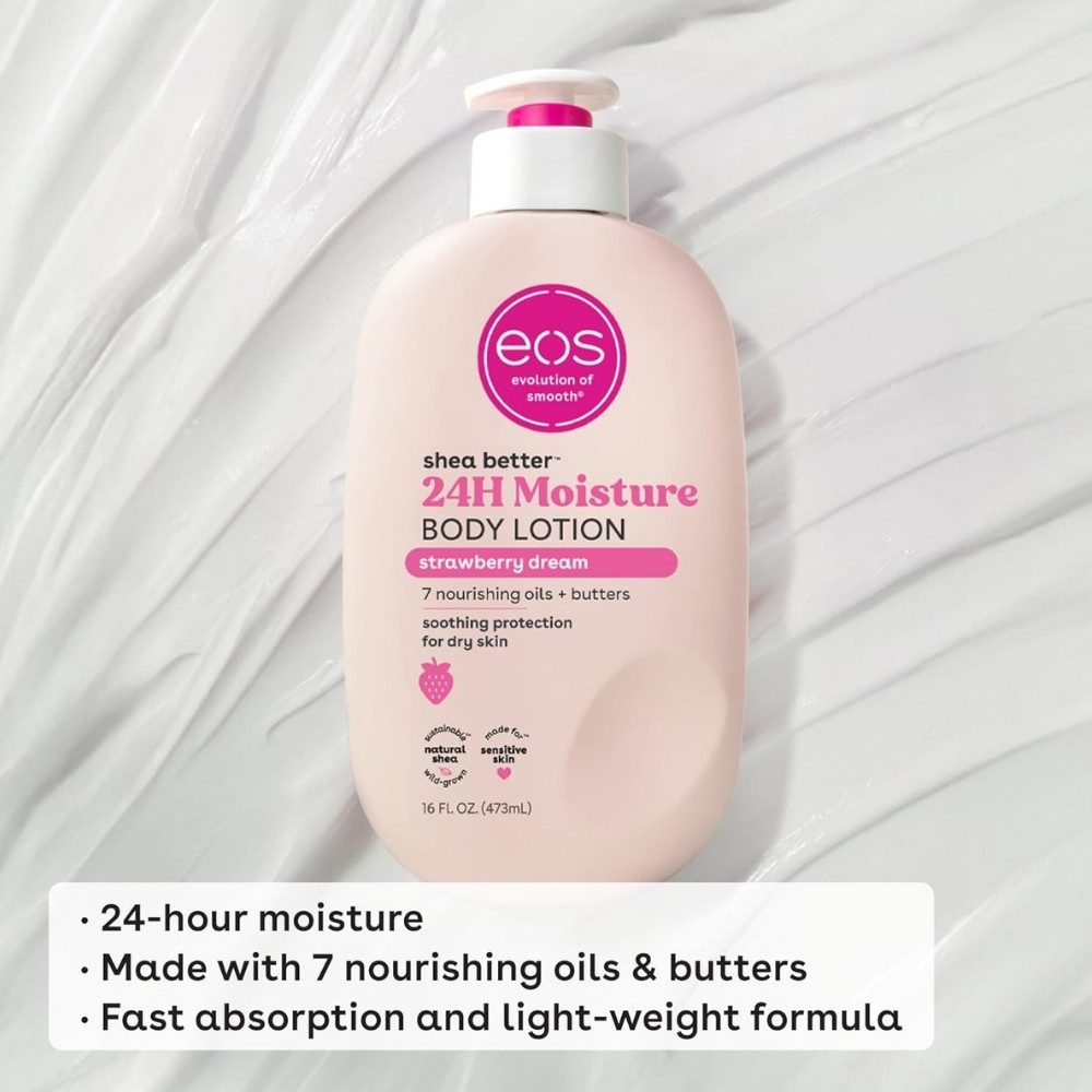 EOS Evolution of smooth Bodylotion Shea Better 24H Moisture Body Lotion-Bodywash-Bodymist-Bodyoil