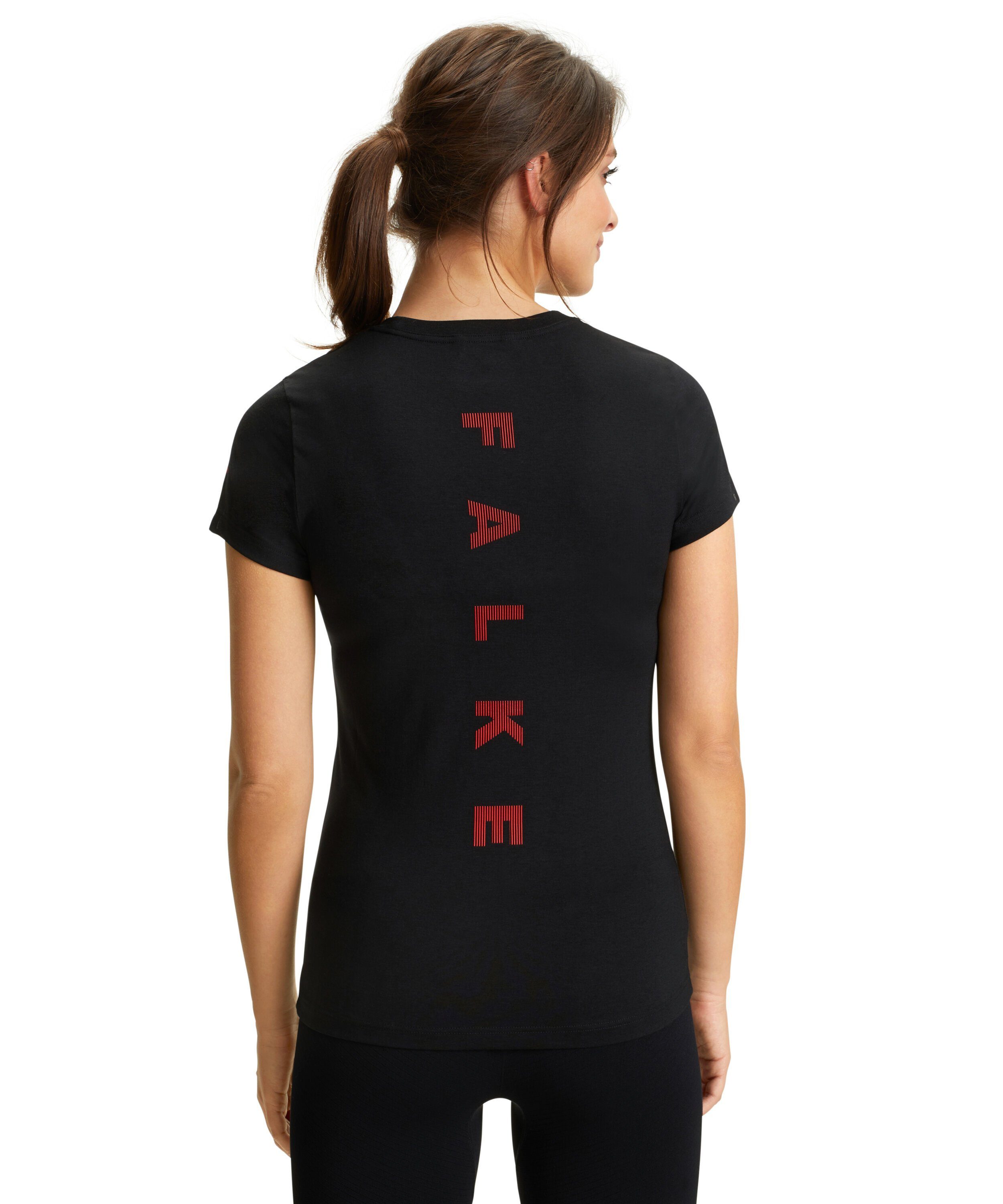 T-Shirt FALKE black (3008) (1-tlg) kühlend