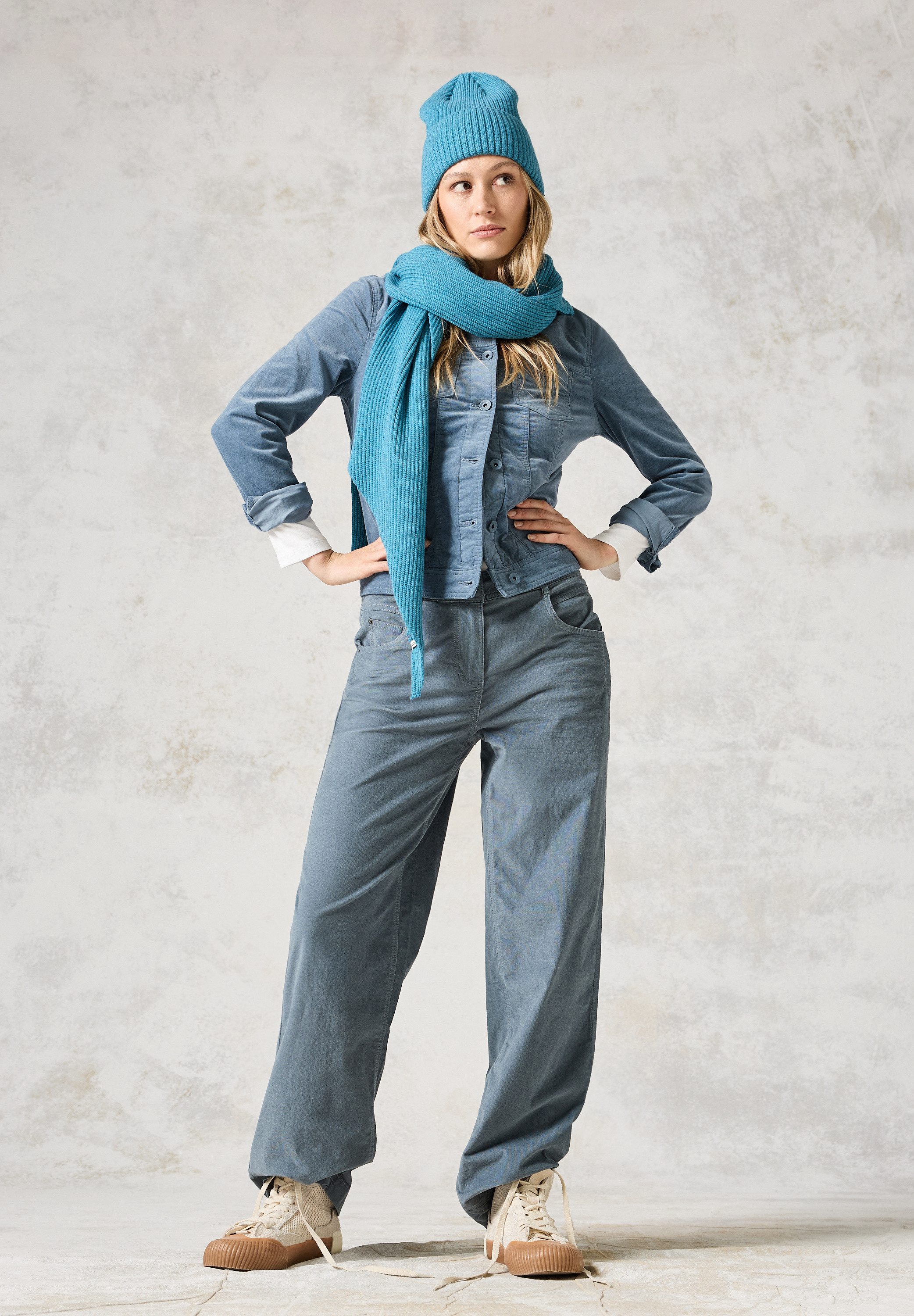 CECIL Kurzjacke aus Baumwolle mit Stretchanteil