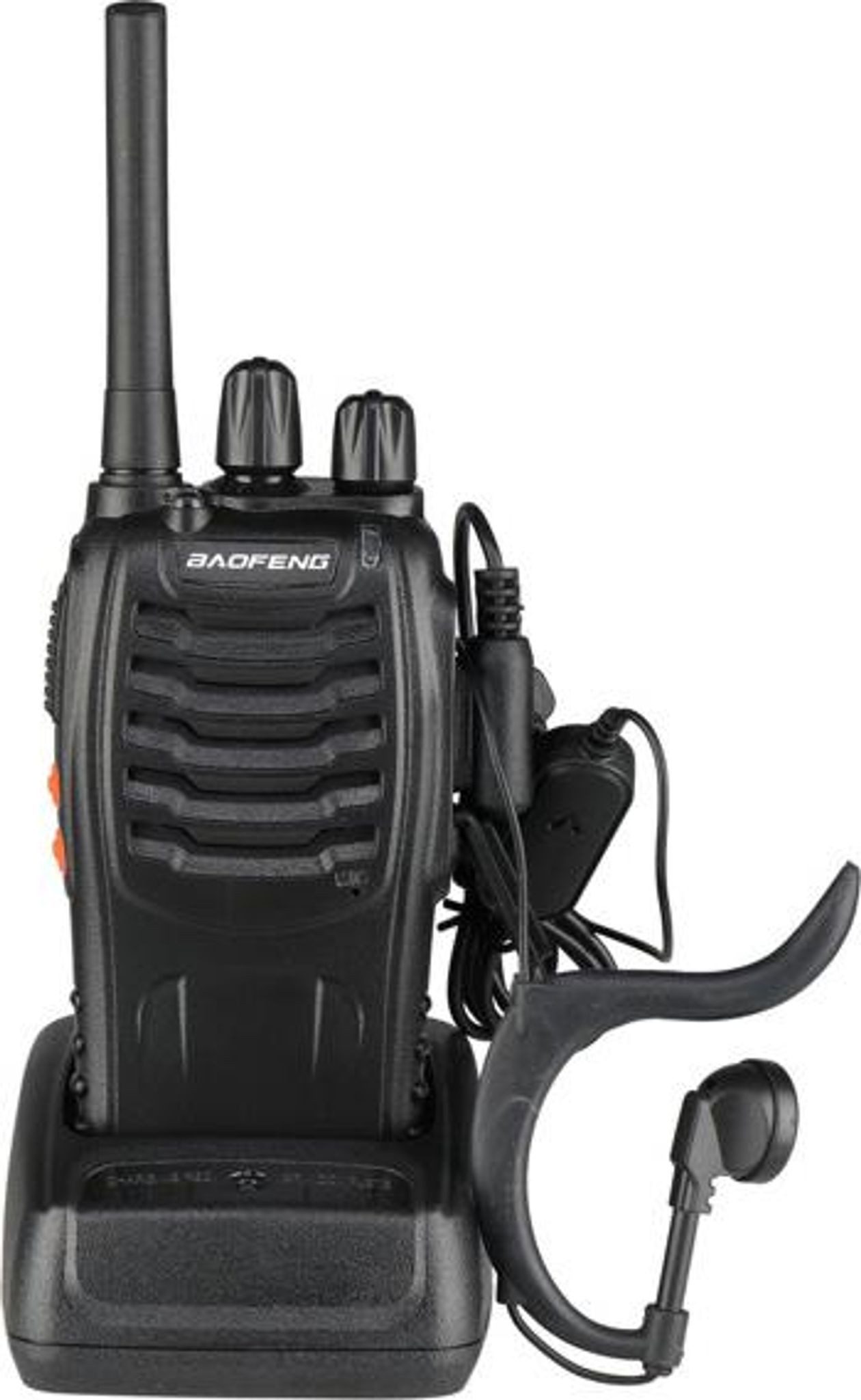 FELIXLEO Walkie Talkie BF-88E Funkgerät 1500mAh USB Standby Walkie Talkie EU Schwarz, (1-St)
