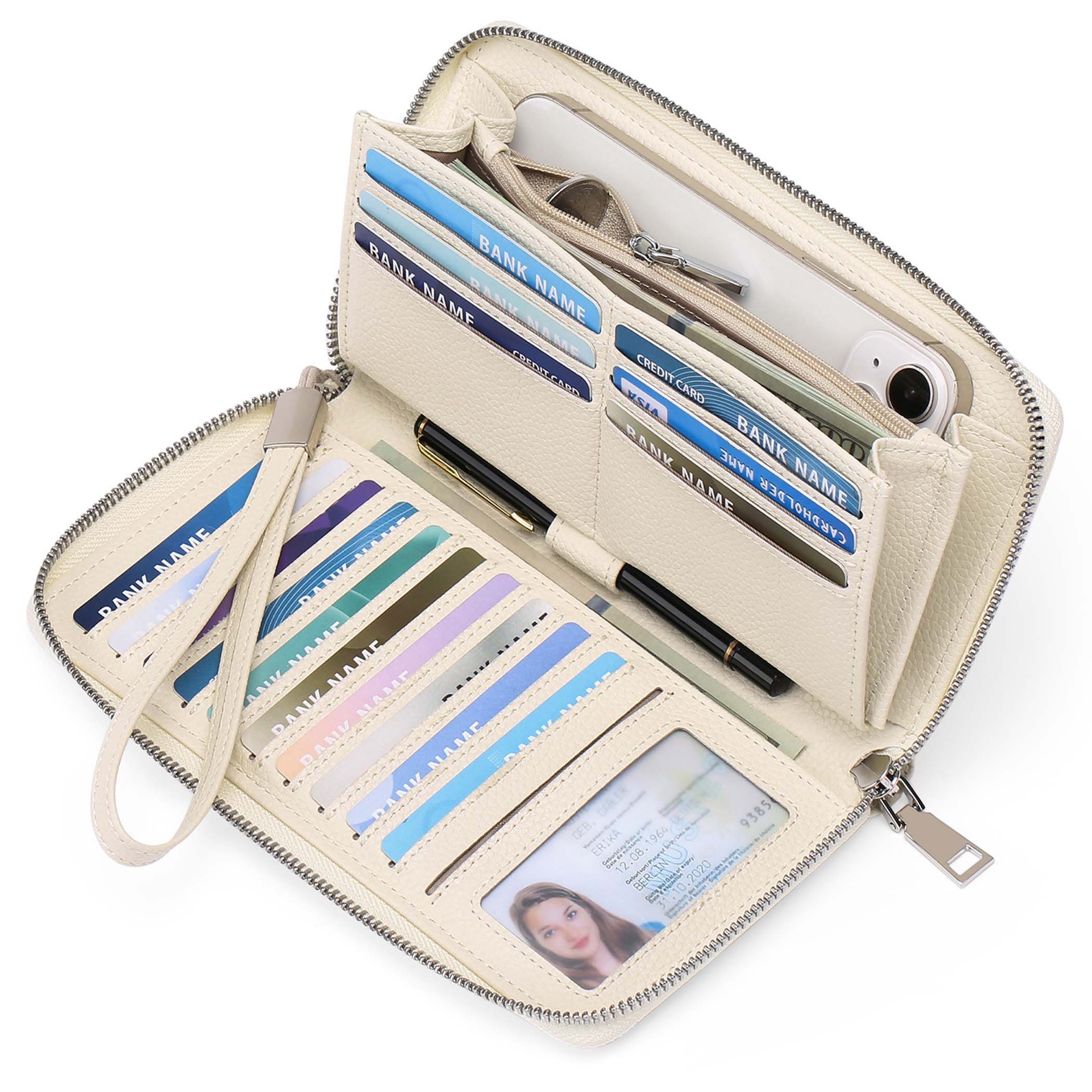 Coonoor Geldbörse Damen RFID Portemonnaie mit günstig online kaufen