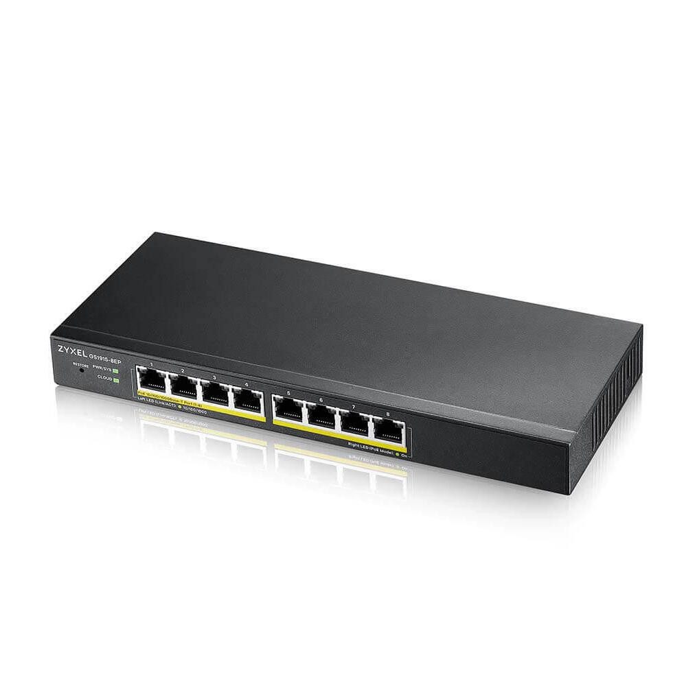 Zyxel GS1915-8EP-EU0101F Netzwerk-Switch