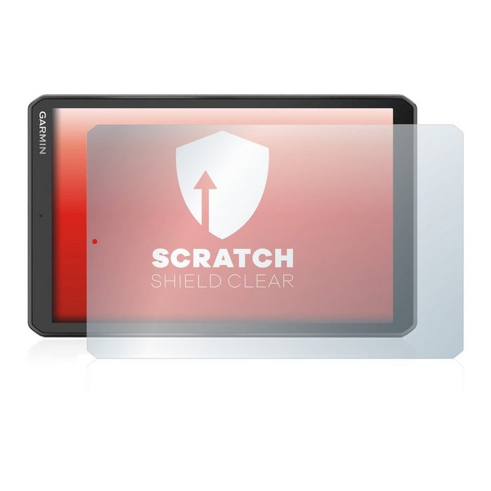 upscreen Schutzfolie für Garmin Camper 890 Displayschutzfolie Folie klar Anti-Scratch Anti-Fingerprint