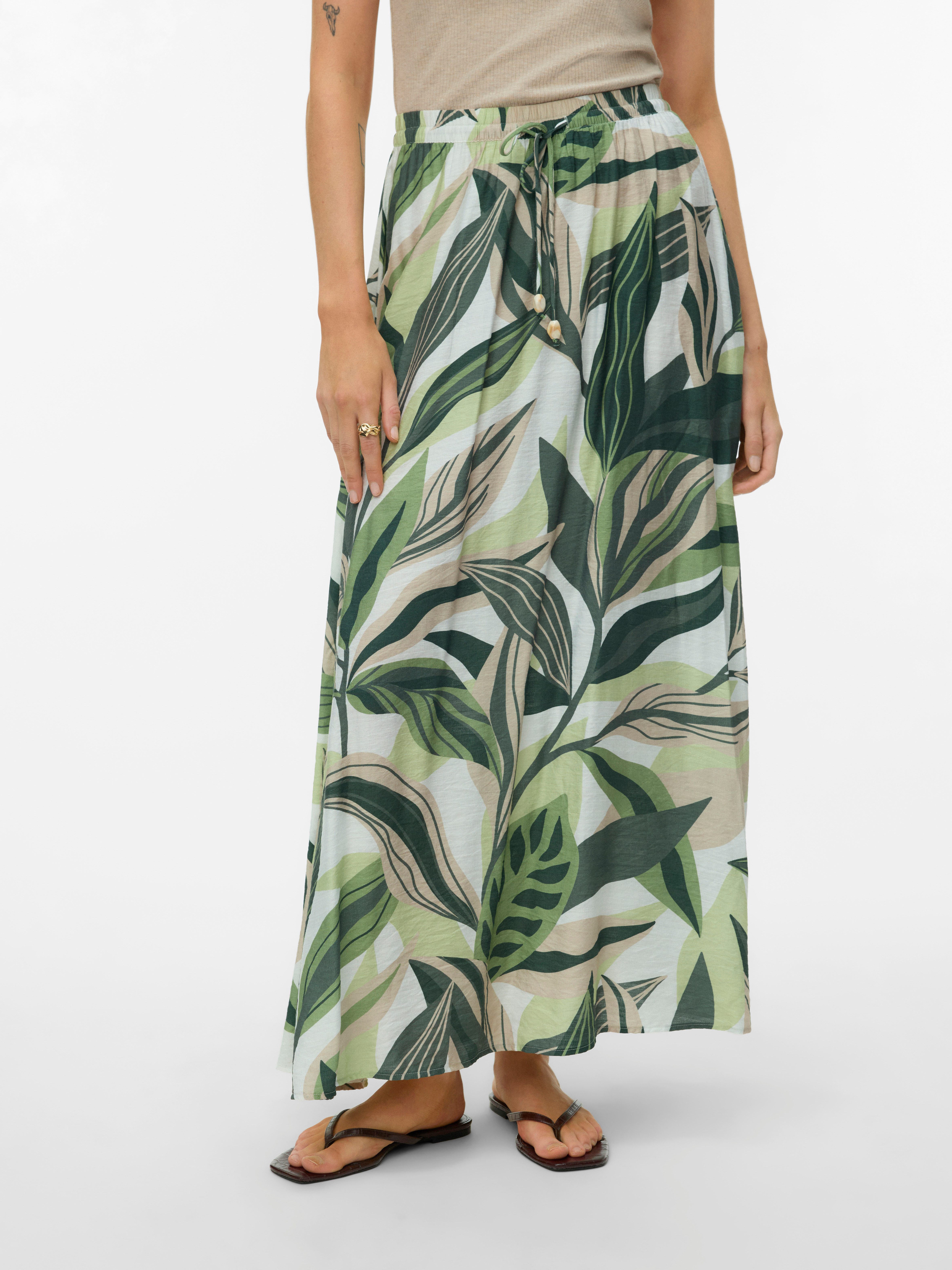 Vero Moda Maxirock VMZOEY FONDA HW ANKLE SKIRT WVN Viskosemischung