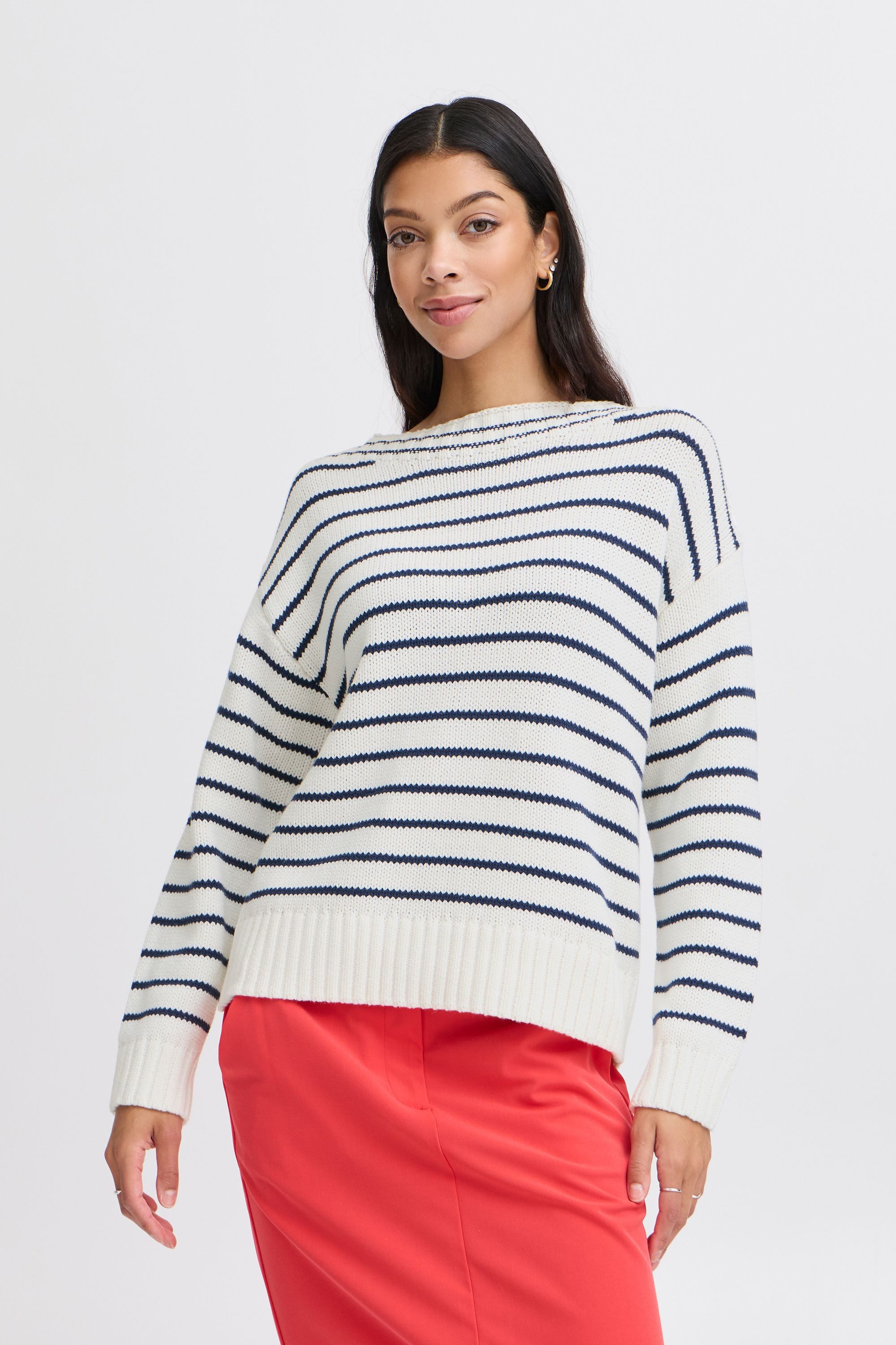 b.young Strickpullover BYNAGLA STRIPED JUMPER - günstig online kaufen