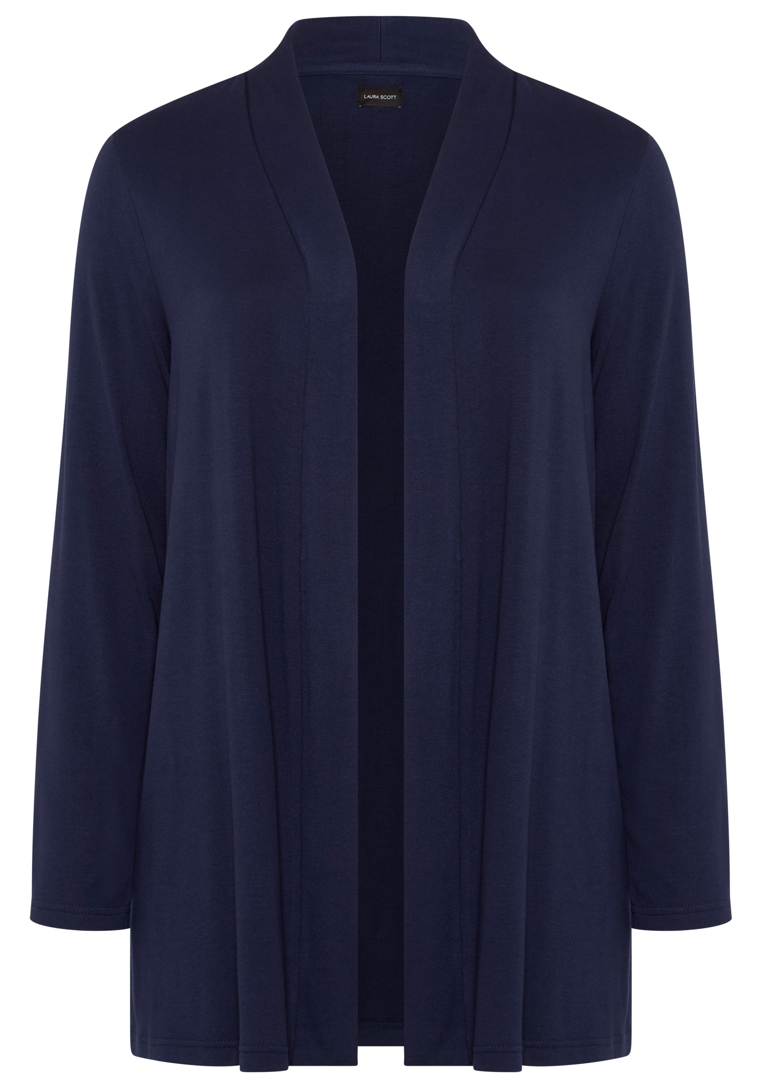 Laura Scott CURVE Strickjacke Große Größen aus angenehmem fließendem Jerseymaterial – Bild 5 von 5