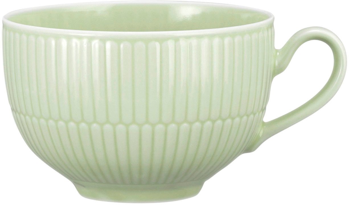 Seltmann Weiden Cappuccinotasse Amina, 1-tlg., Porzellan, Cappucinotasse aus Porzellan mit Relief