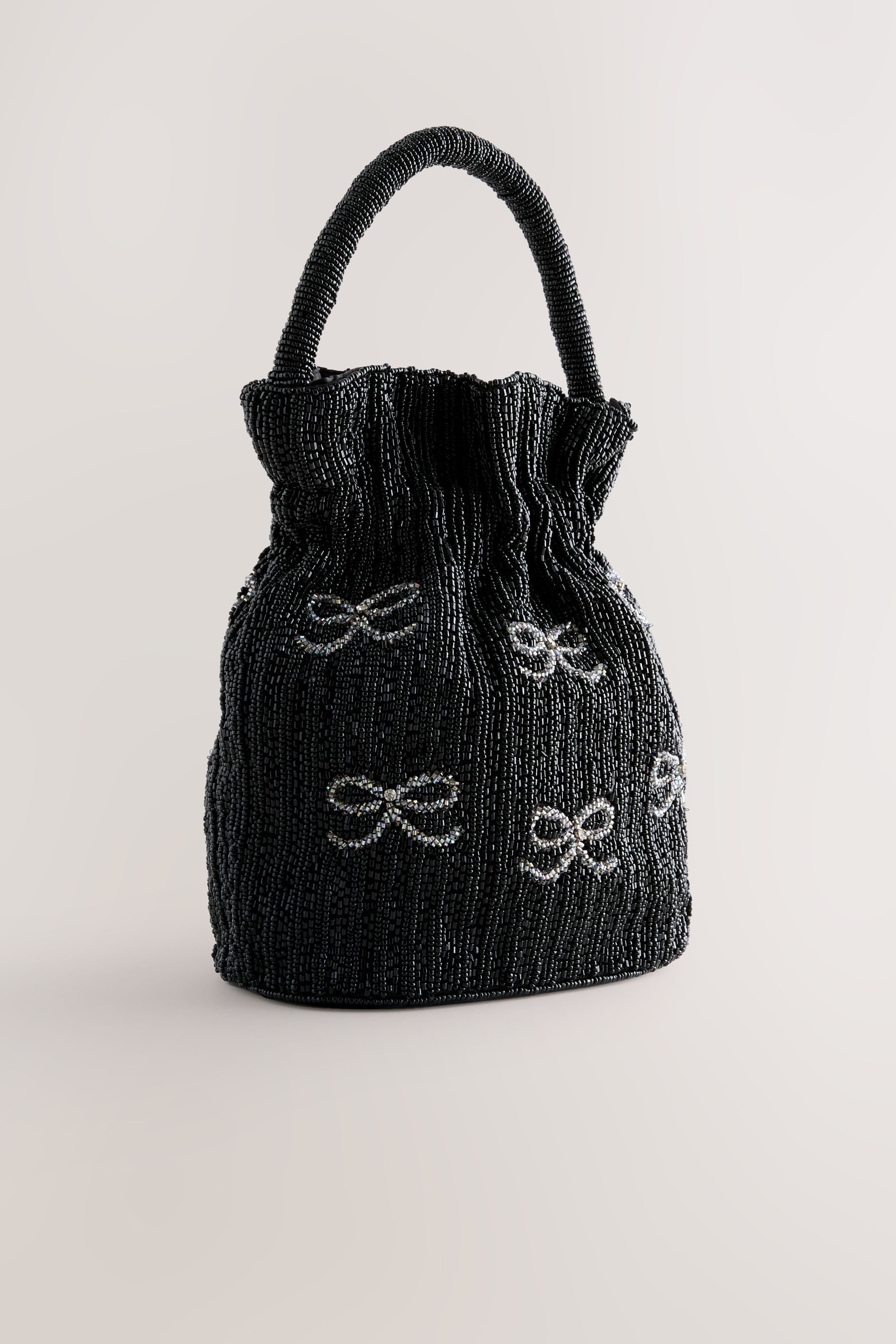 Next Beuteltasche Beuteltasche mit Glitzerschleife (1-tlg)