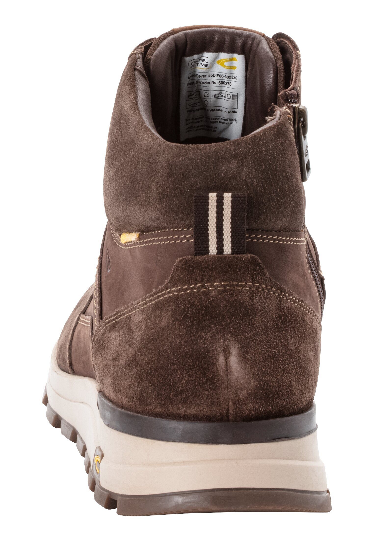 camel active aus Leder Schnürschuh