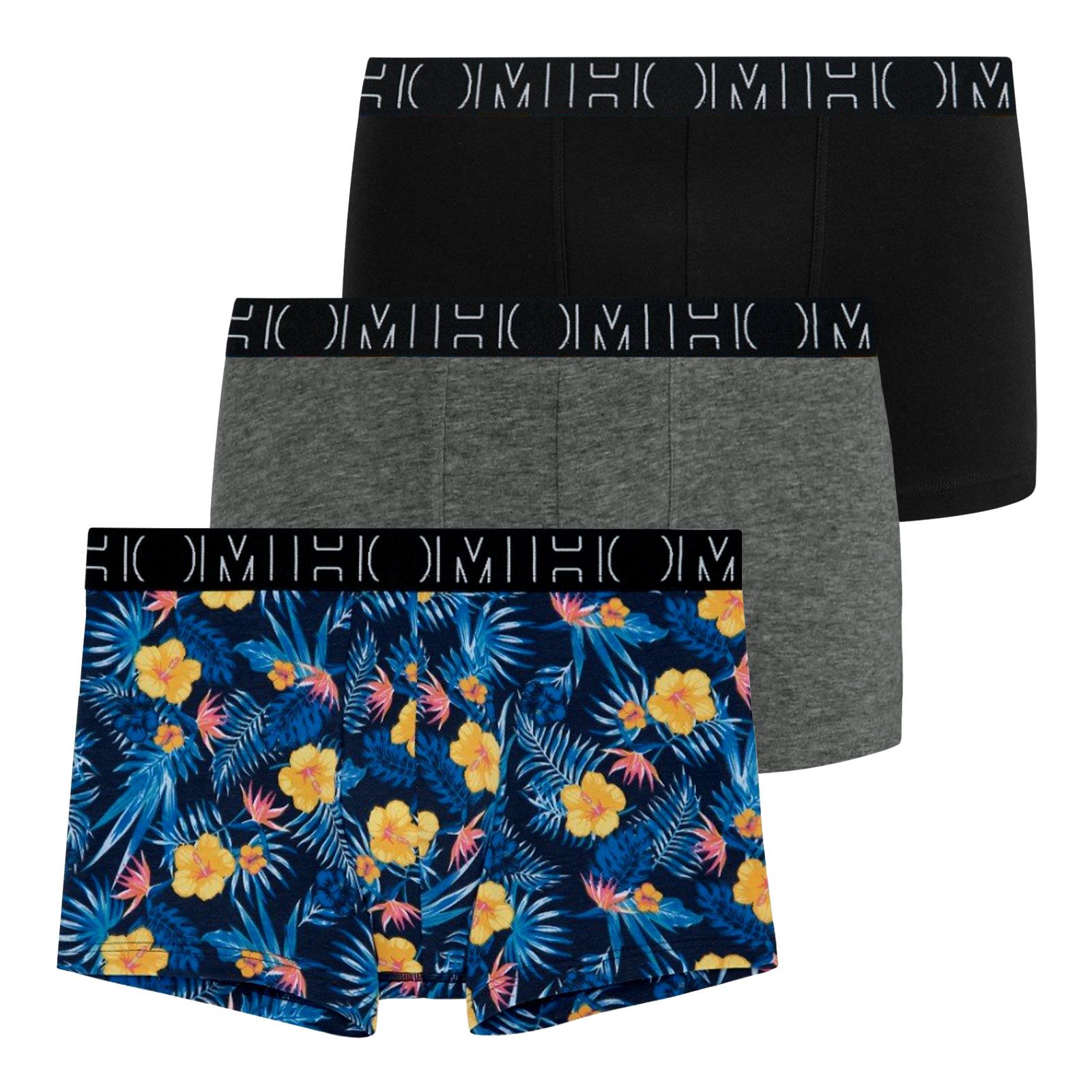 Hom Boxer Boxer Gino 2 mit einem breiten elastischen Bund und umlaufenden M günstig online kaufen