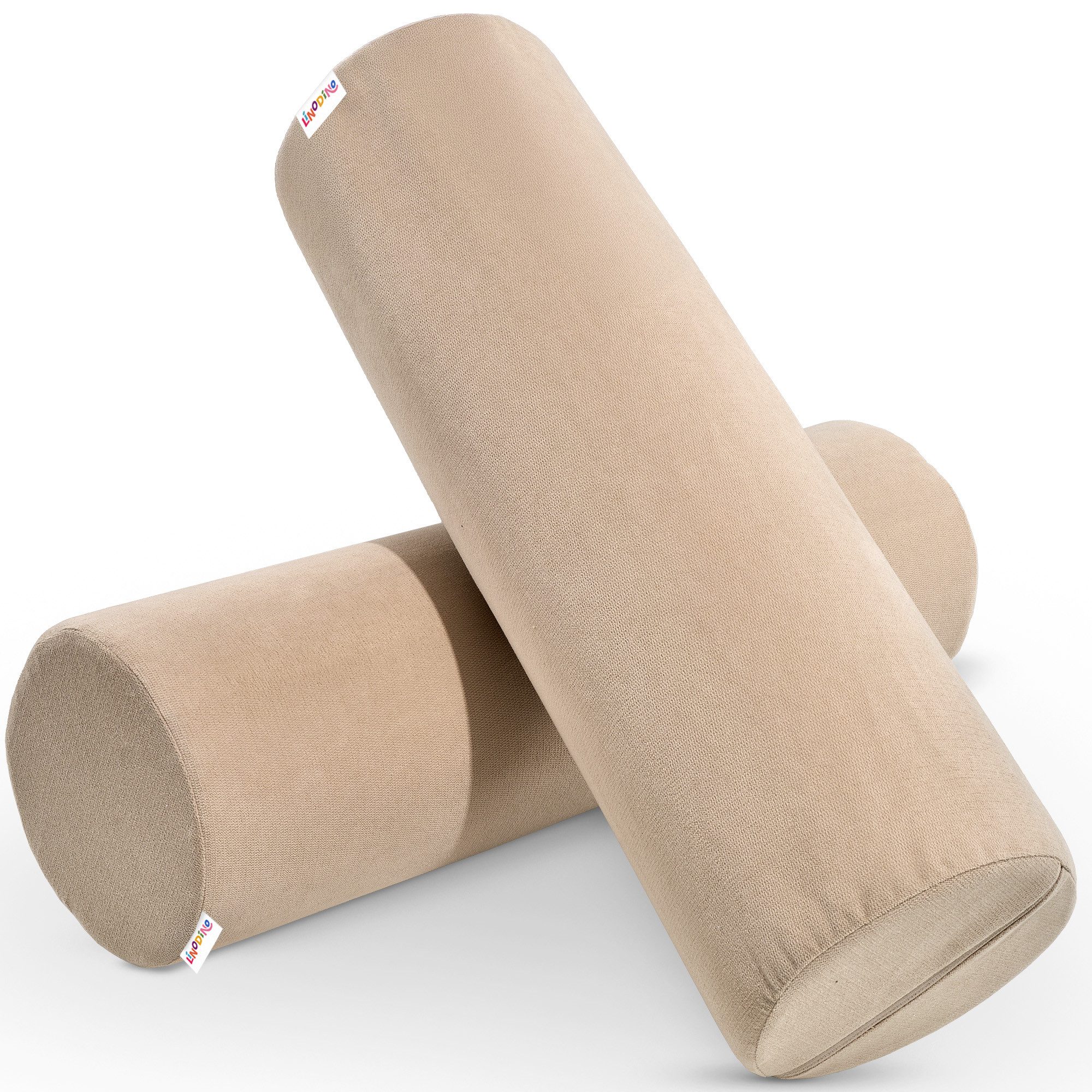 Linodino Kindersofa Kuschelrollen – kreatives Spielsofa Add-on Bauteil zur Erweiterung